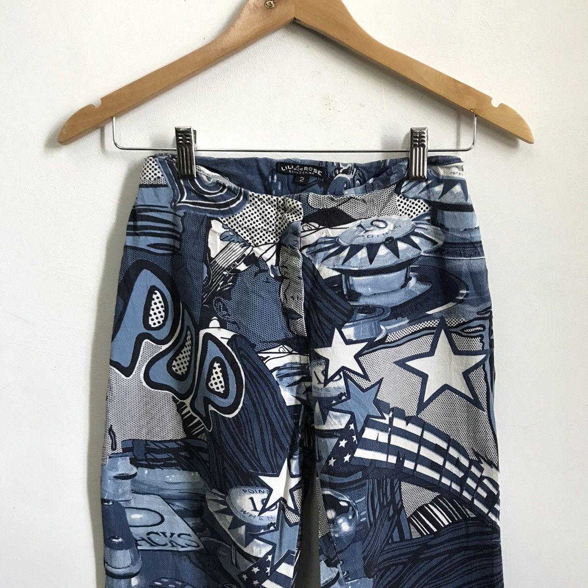 If Six Was Nine Lili Rose Full Print Pants Size 24 JN1 Size US 26 / EU 42 - 3 Thumbnail