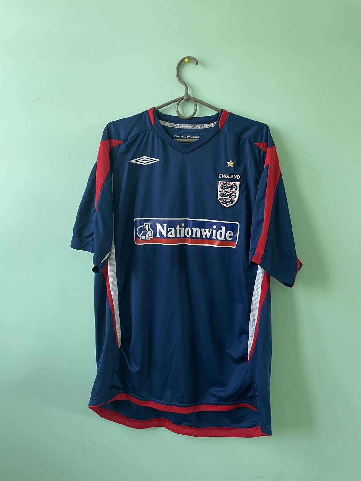 Maillot d'Entraînement Angleterre 2024-2025 - Bleu Marine/Rose