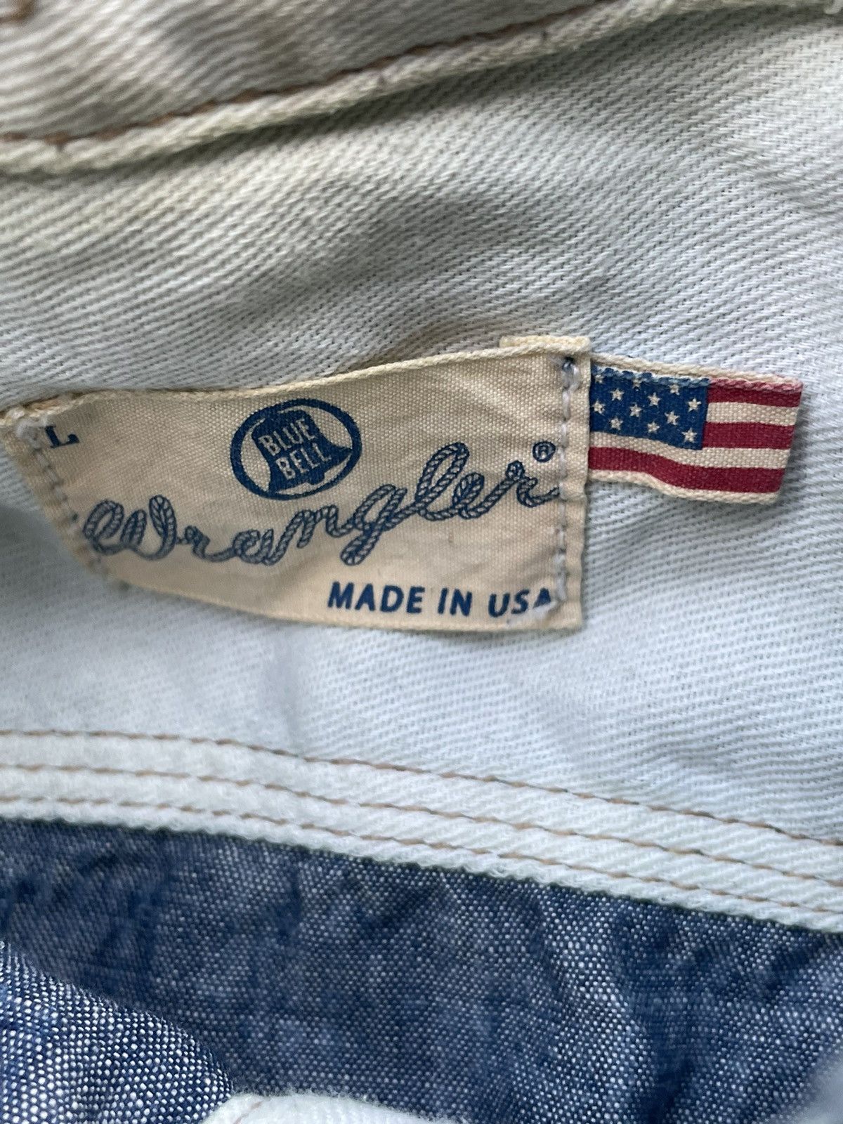Vintage × Wrangler Vintage Wrangler Blue Bell Faded Wash Shirt Size US M / EU 48-50 / 2 - 16 Thumbnail