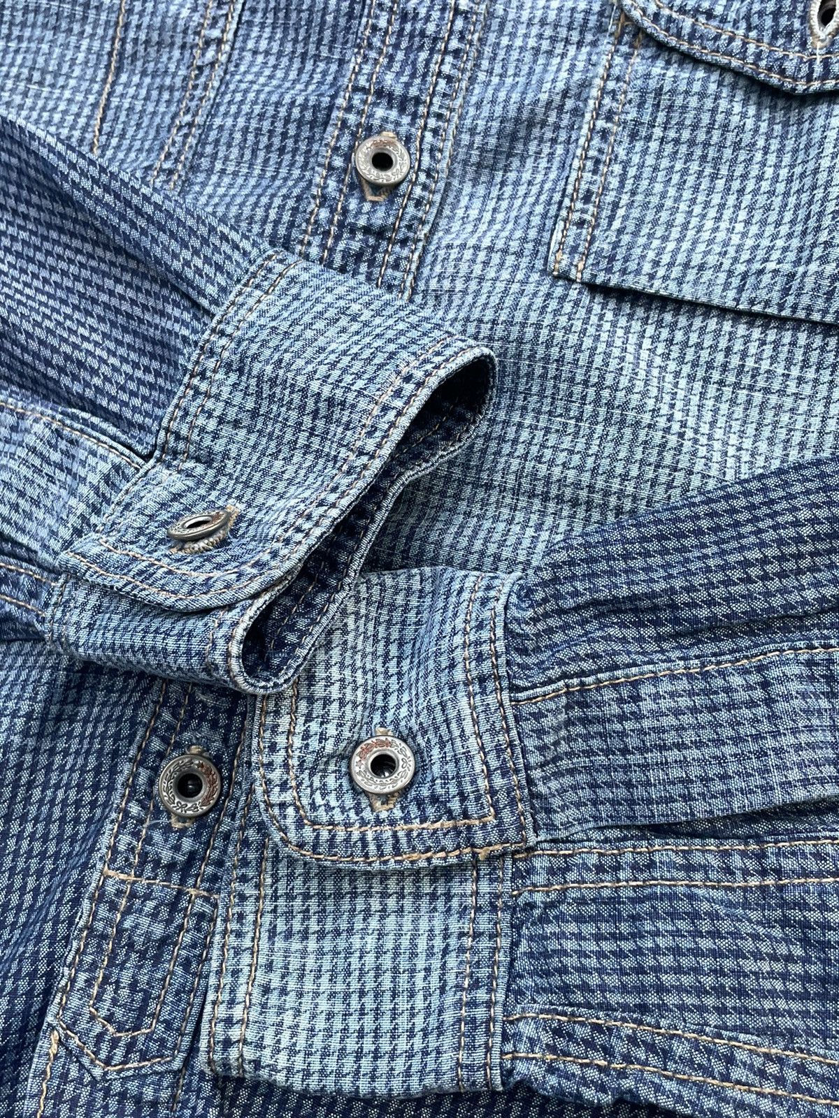 Vintage × Wrangler Vintage Wrangler Blue Bell Faded Wash Shirt Size US M / EU 48-50 / 2 - 15 Thumbnail