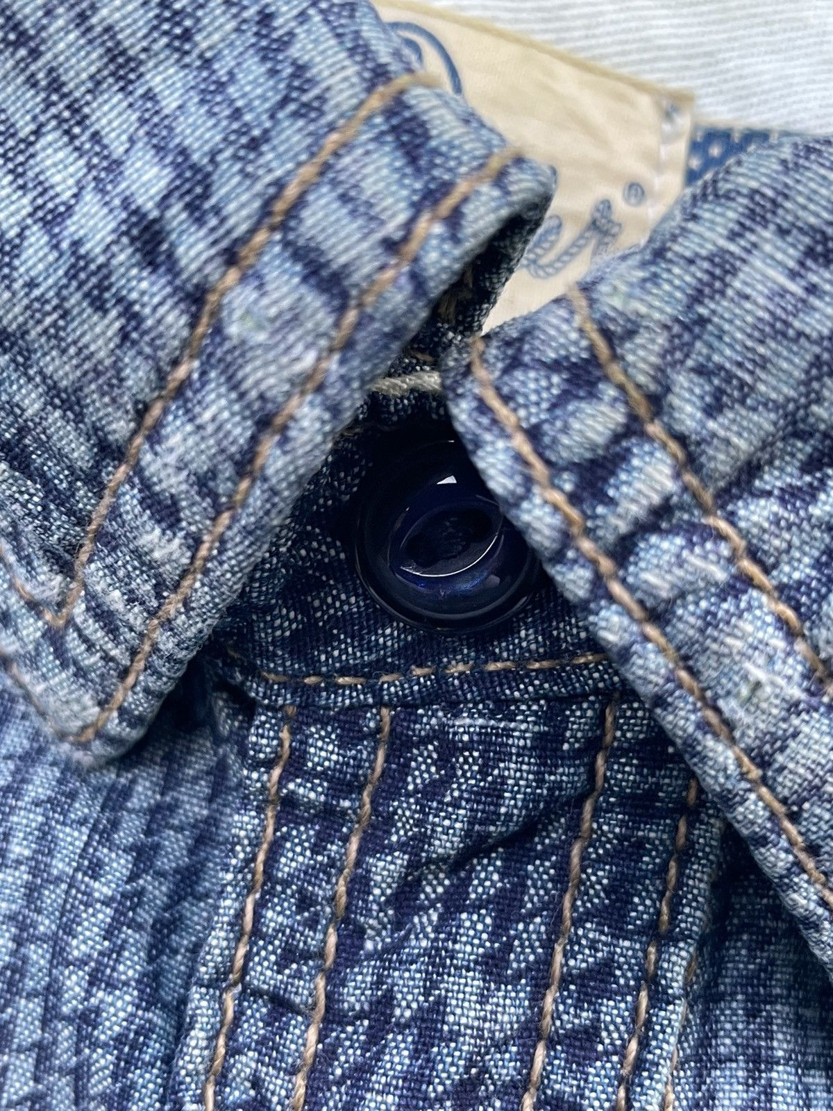 Vintage × Wrangler Vintage Wrangler Blue Bell Faded Wash Shirt Size US M / EU 48-50 / 2 - 17 Thumbnail