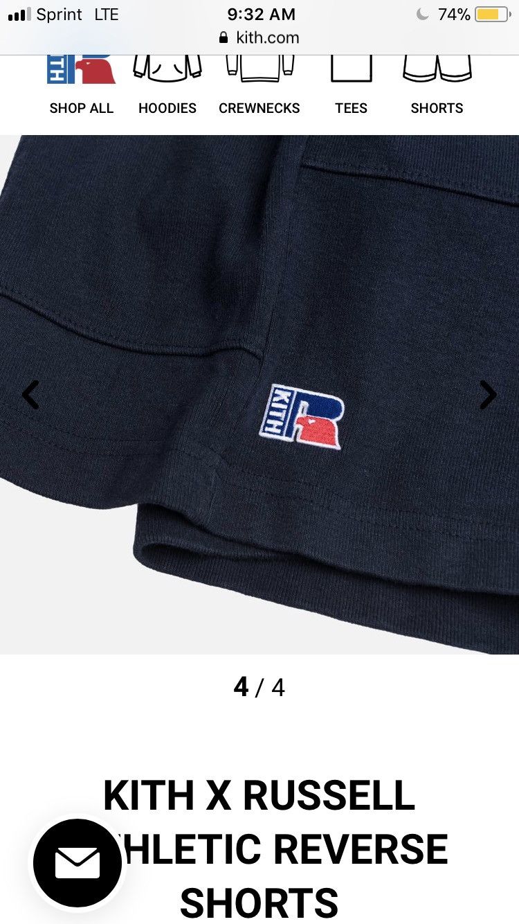 Kith × Russell Athletic SS19 Kith x Russell Athletic Patchwork Sweat Shorts Size US 30 / EU 46 - 2 Thumbnail