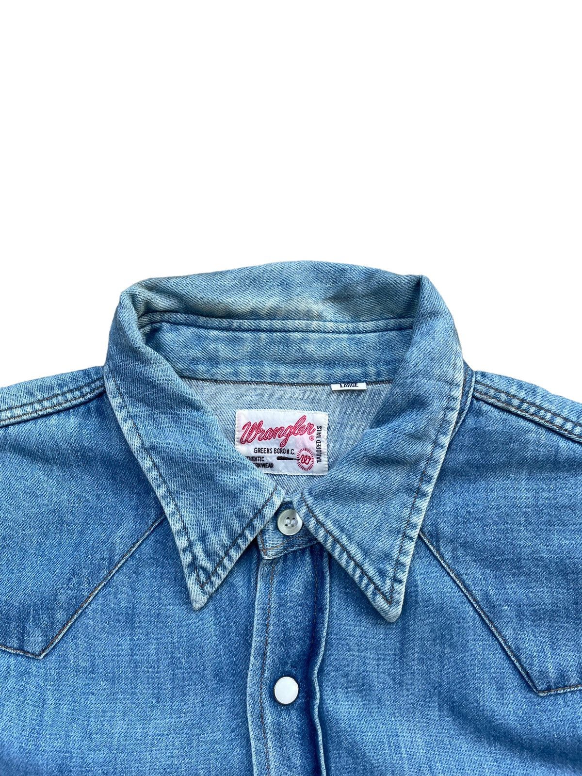 Wrangler Vintage Wrangler Western Shirt Size US L / EU 52-54 / 3 - 5 Thumbnail