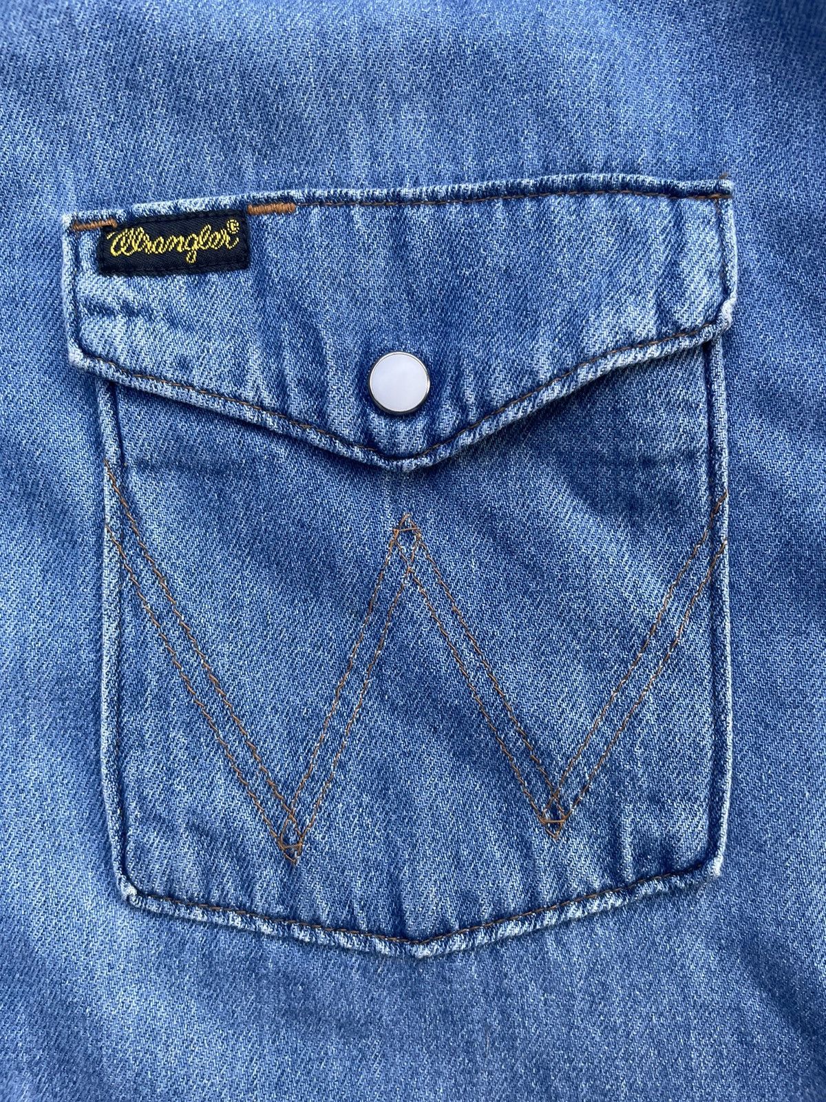 Wrangler Vintage Wrangler Western Shirt Size US L / EU 52-54 / 3 - 16 Thumbnail