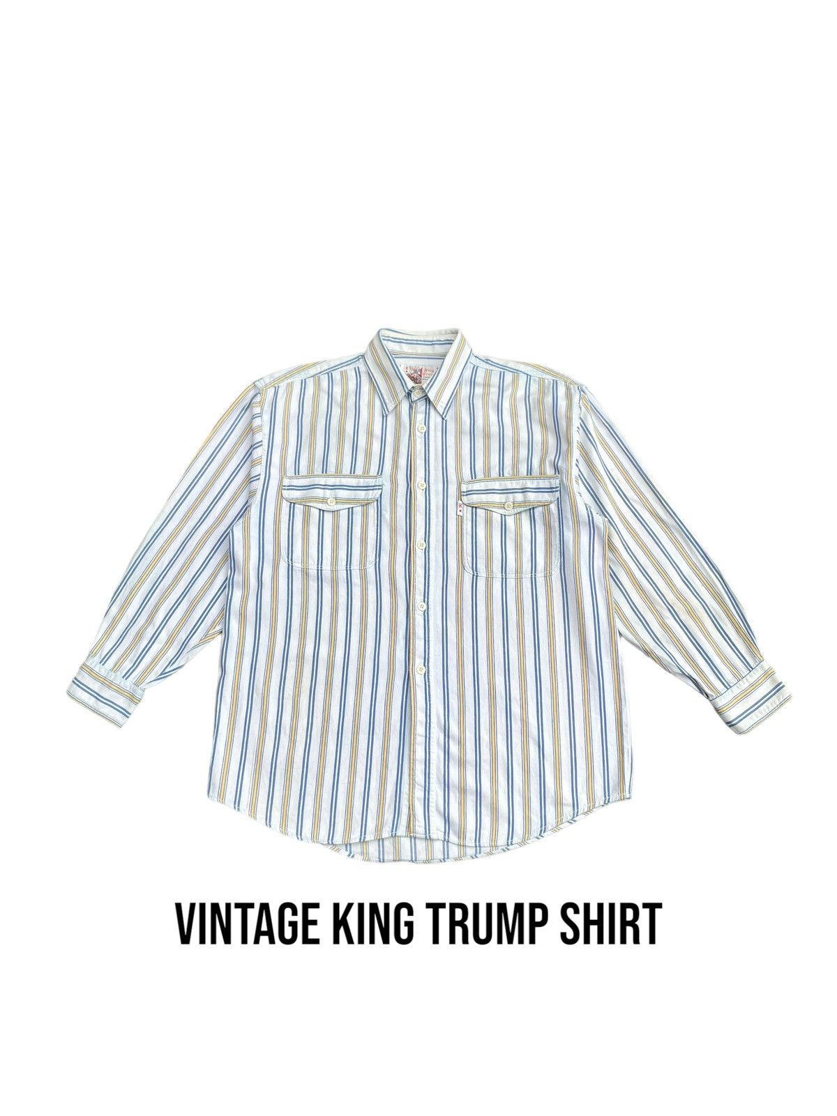 Vintage Vintage King Trump Shirt Size US L / EU 52-54 / 3 - 1 Thumbnail