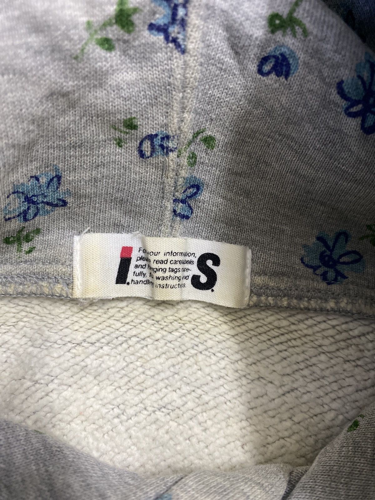 Issey Miyake VINTAGE ISSEY MIYAKE HOODIE FULL PRINT FLORAL DESIGN Size US S / EU 44-46 / 1 - 8 Thumbnail