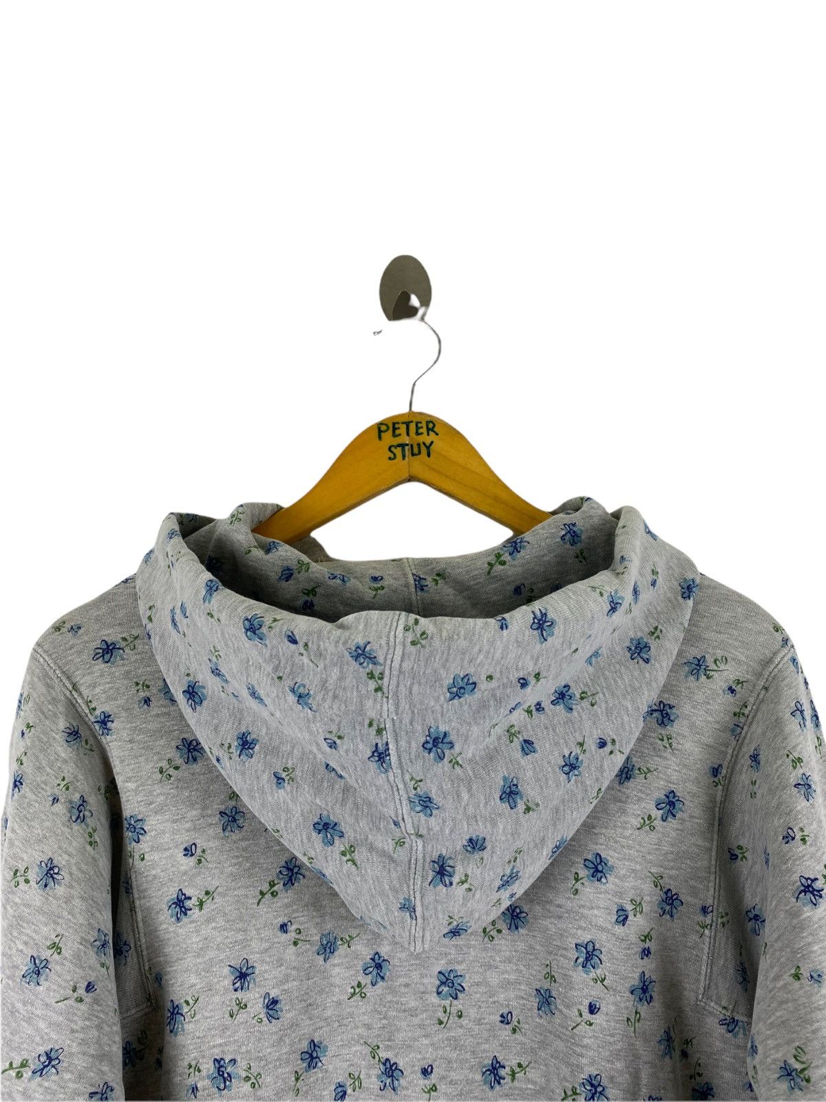 Issey Miyake VINTAGE ISSEY MIYAKE HOODIE FULL PRINT FLORAL DESIGN Size US S / EU 44-46 / 1 - 7 Thumbnail