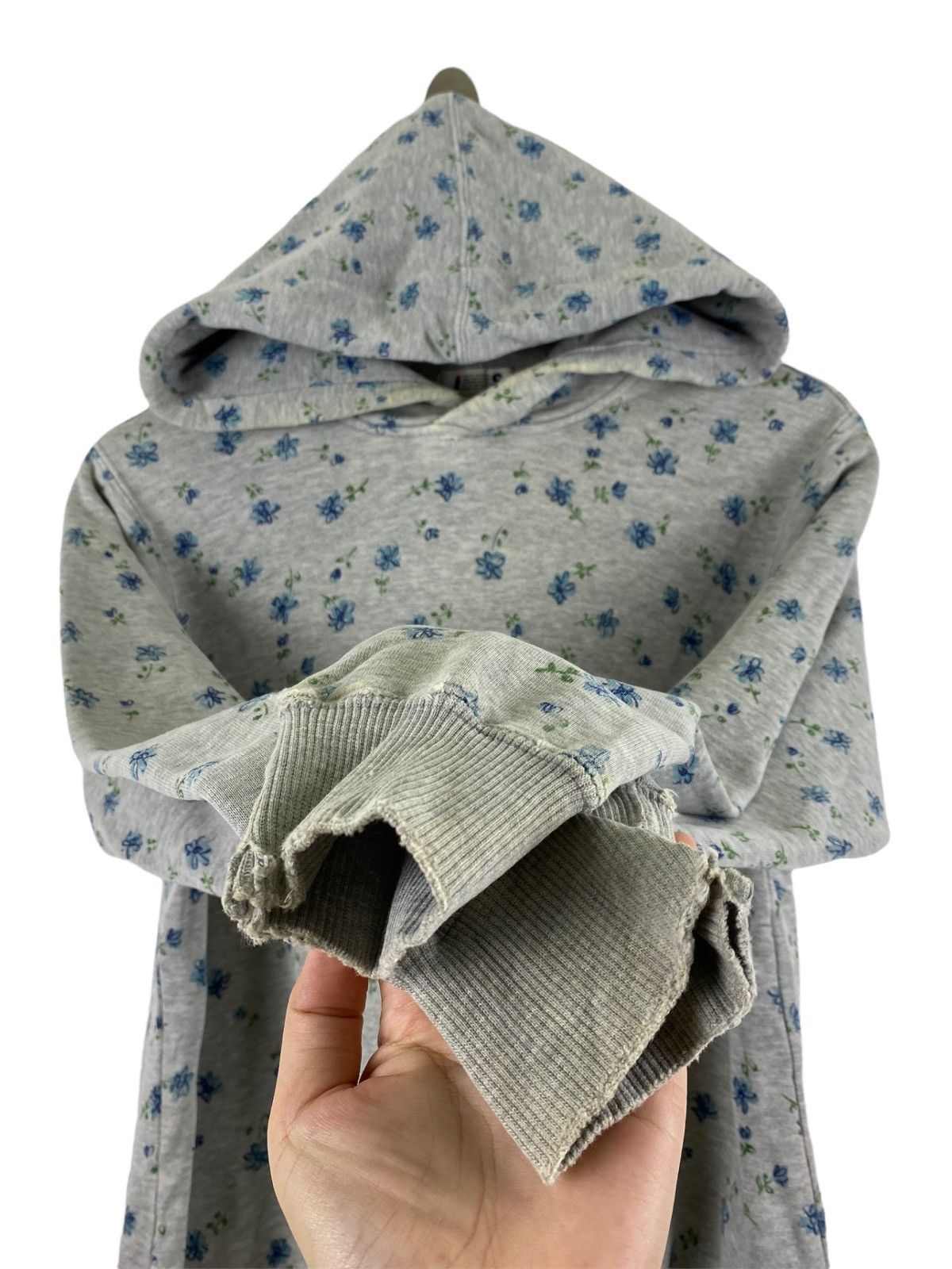 Issey Miyake VINTAGE ISSEY MIYAKE HOODIE FULL PRINT FLORAL DESIGN Size US S / EU 44-46 / 1 - 5 Thumbnail