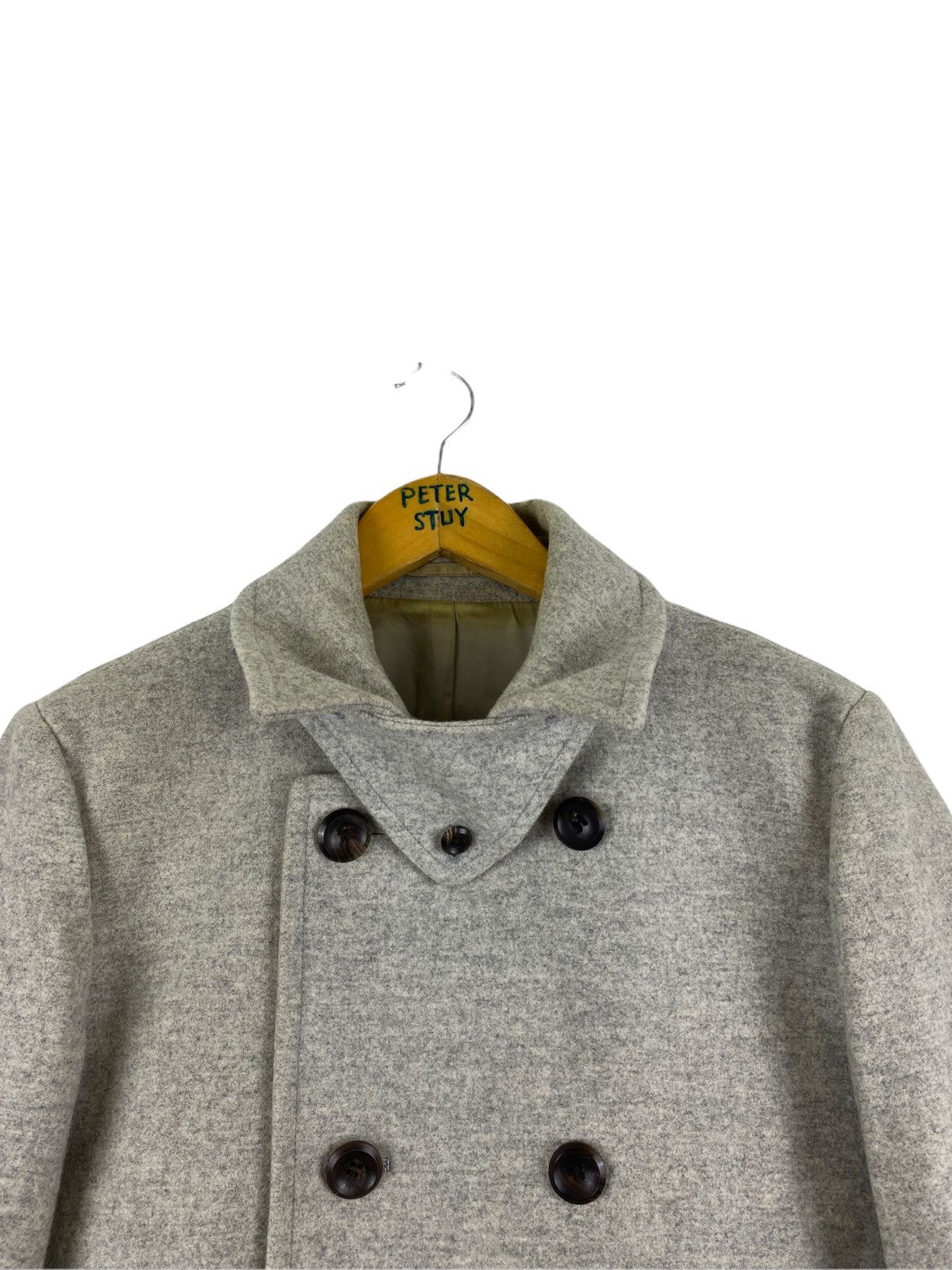 Attachment ATTACHMENT DOUBLE BREASTED PEA COAT Size US M / EU 48-50 / 2 - 6 Thumbnail