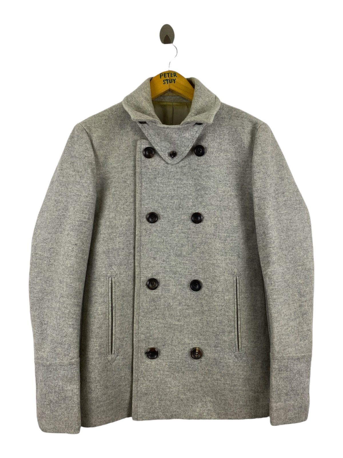 Attachment ATTACHMENT DOUBLE BREASTED PEA COAT Size US M / EU 48-50 / 2 - 1 Thumbnail