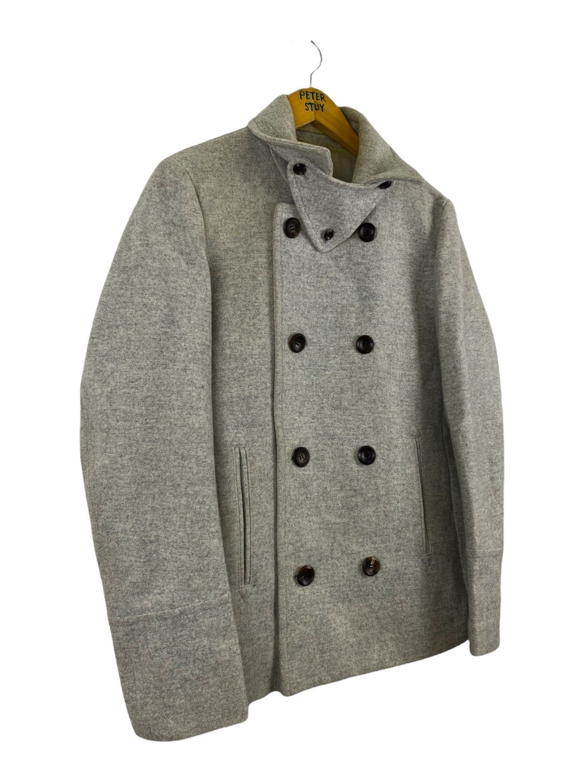 Attachment ATTACHMENT DOUBLE BREASTED PEA COAT Size US M / EU 48-50 / 2 - 2 Thumbnail