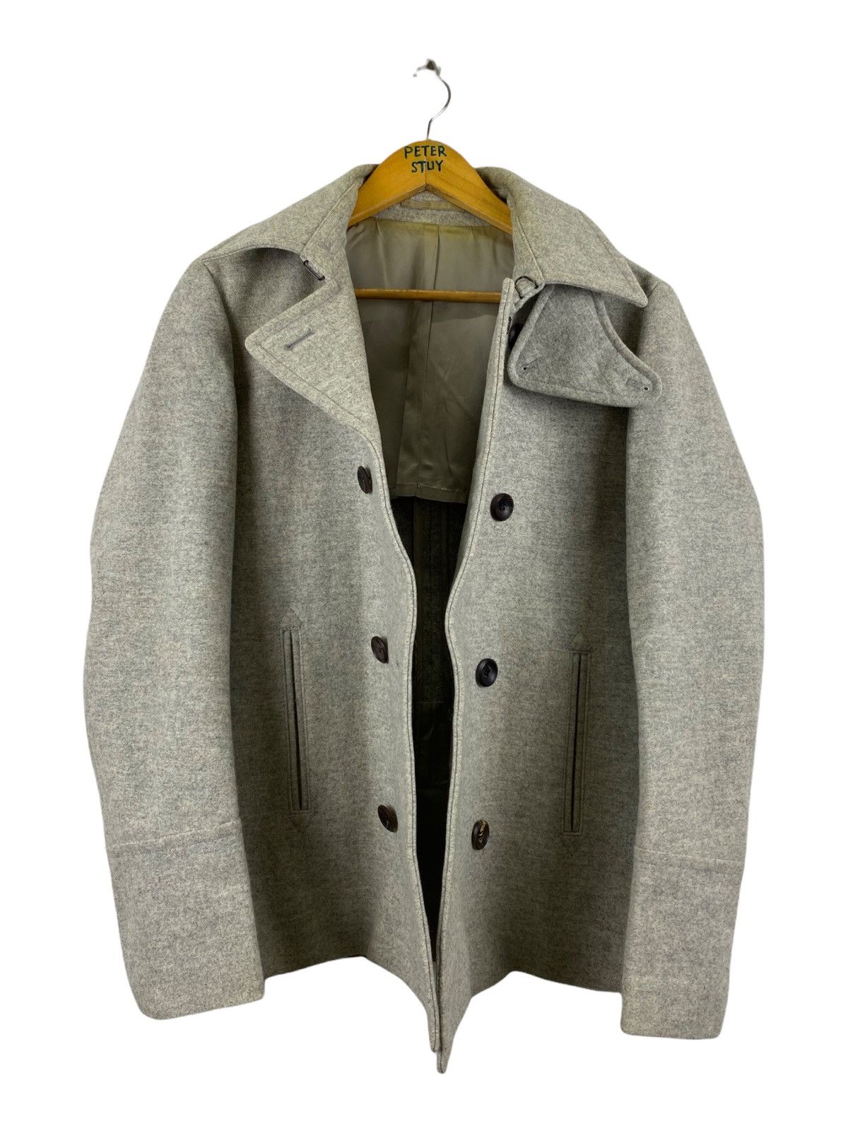 Attachment ATTACHMENT DOUBLE BREASTED PEA COAT Size US M / EU 48-50 / 2 - 4 Thumbnail