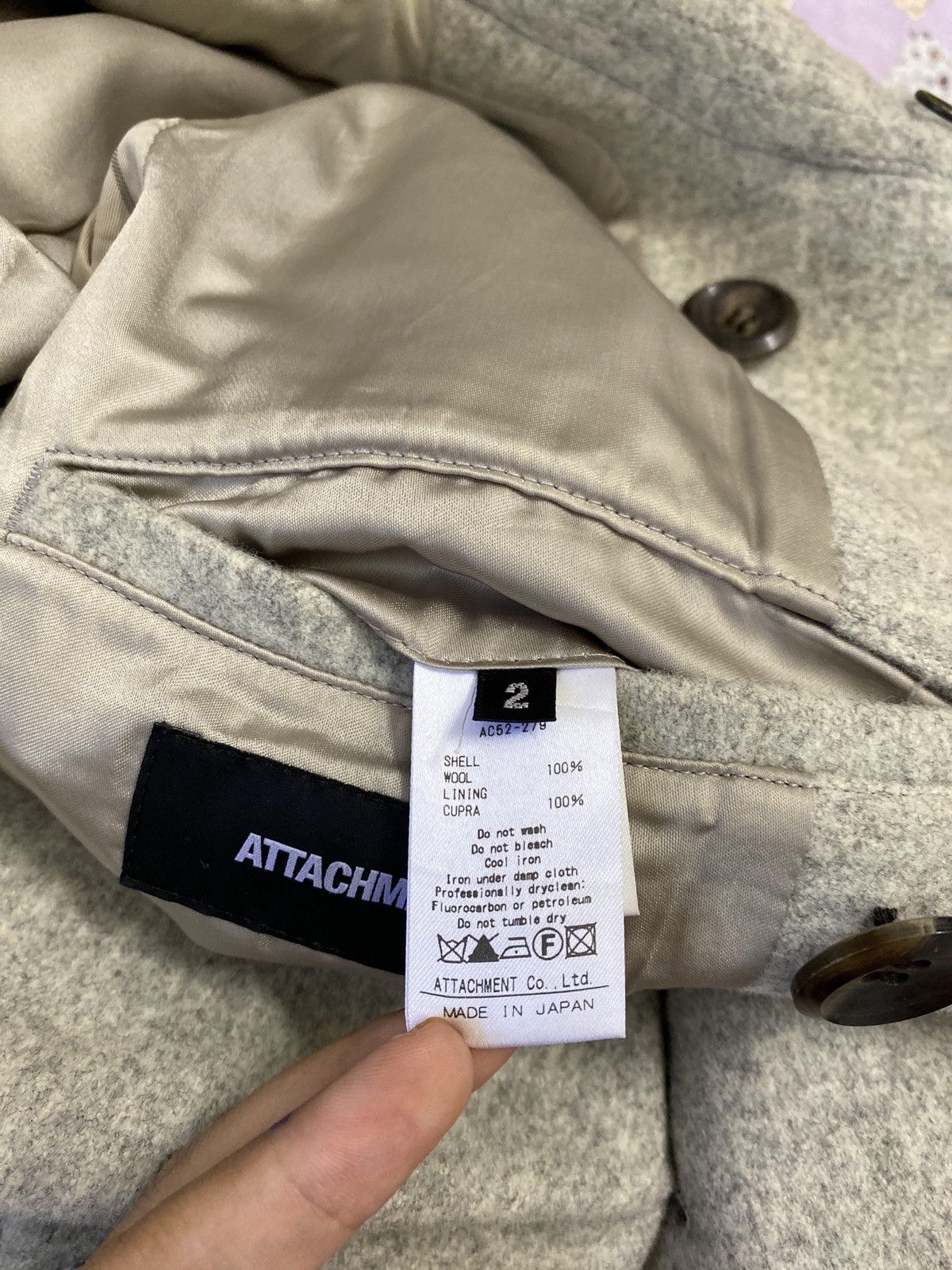 Attachment ATTACHMENT DOUBLE BREASTED PEA COAT Size US M / EU 48-50 / 2 - 12 Thumbnail