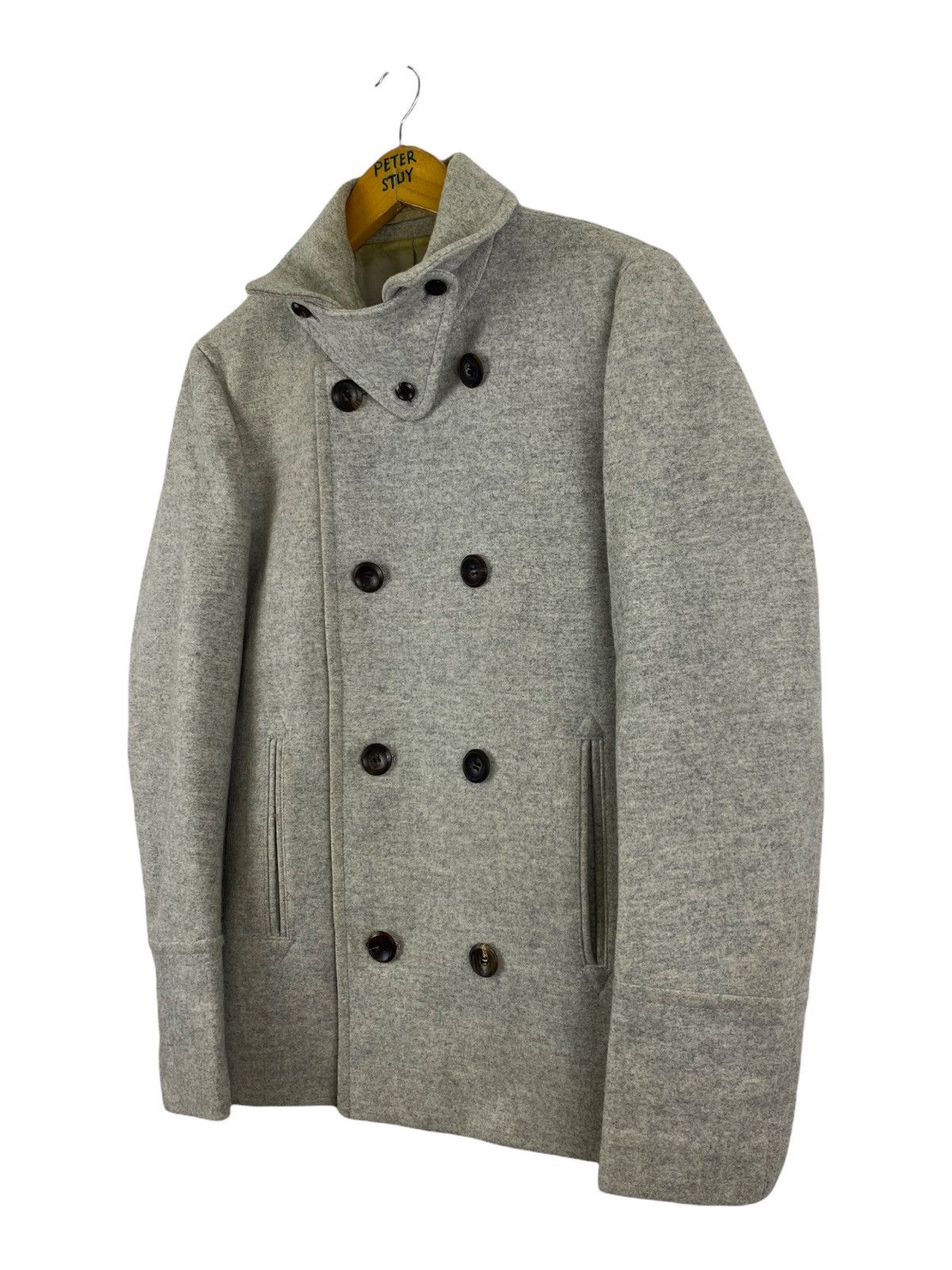 Attachment ATTACHMENT DOUBLE BREASTED PEA COAT Size US M / EU 48-50 / 2 - 3 Thumbnail