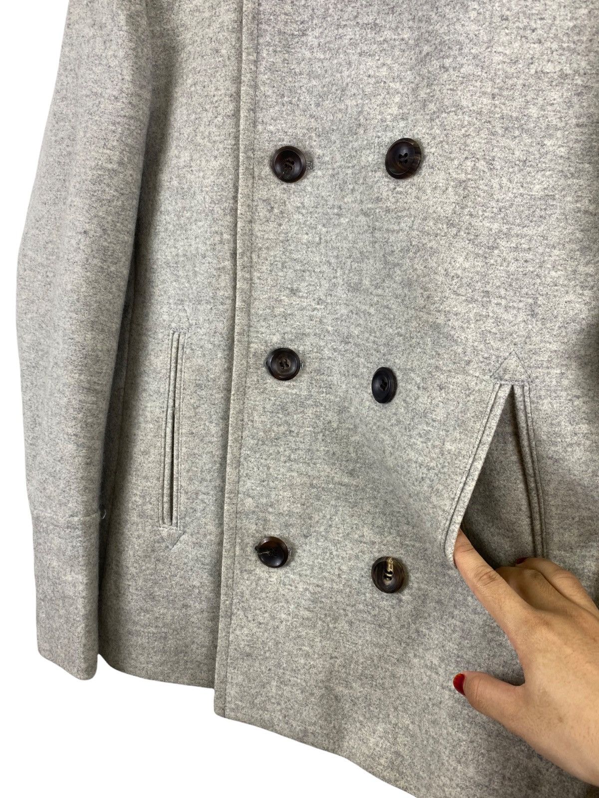 Attachment ATTACHMENT DOUBLE BREASTED PEA COAT Size US M / EU 48-50 / 2 - 9 Thumbnail