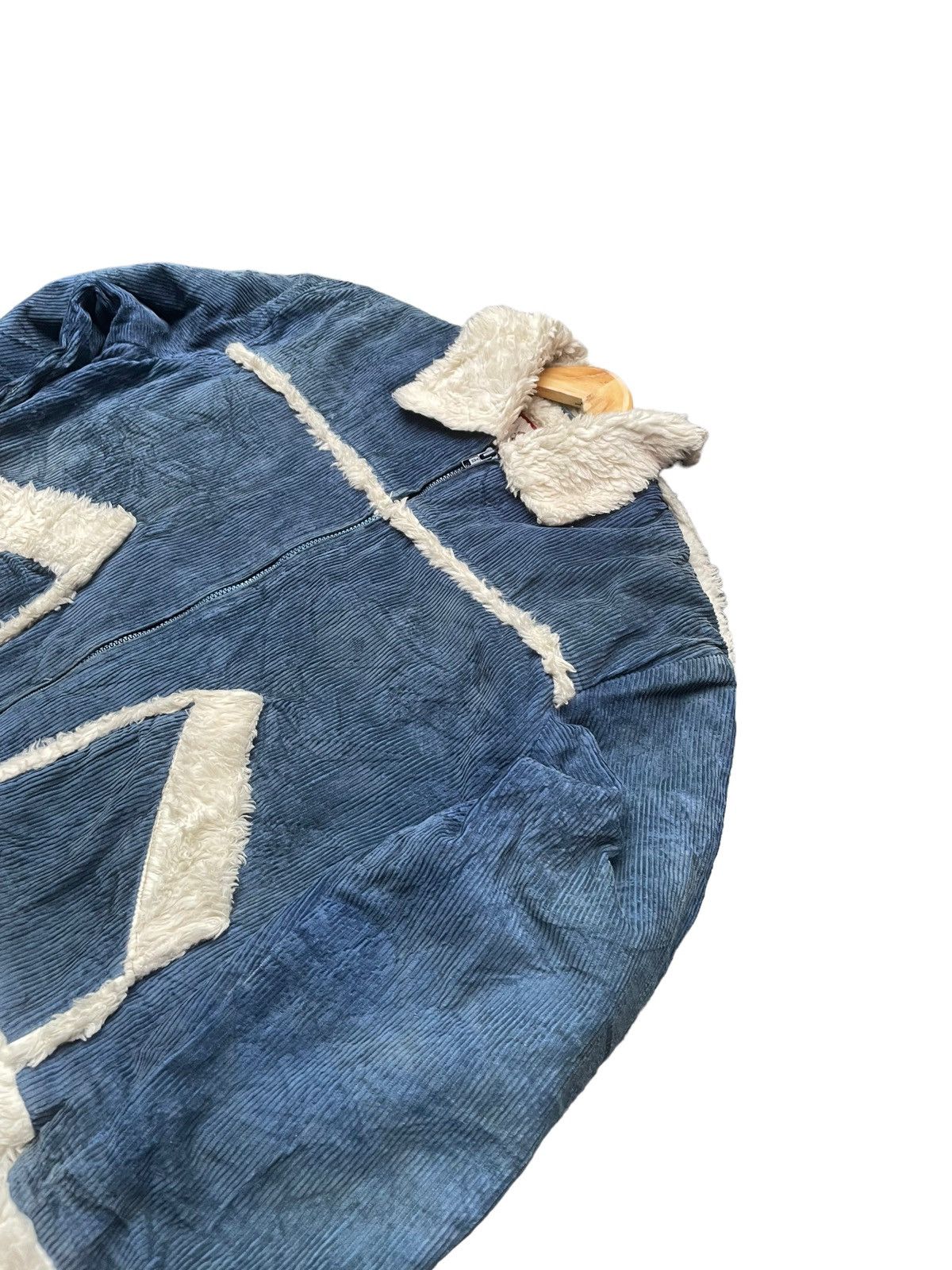 Vintage Vintage Giovanni Coduroy Sherpa Jacket Size US M / EU 48-50 / 2 - 2 Thumbnail