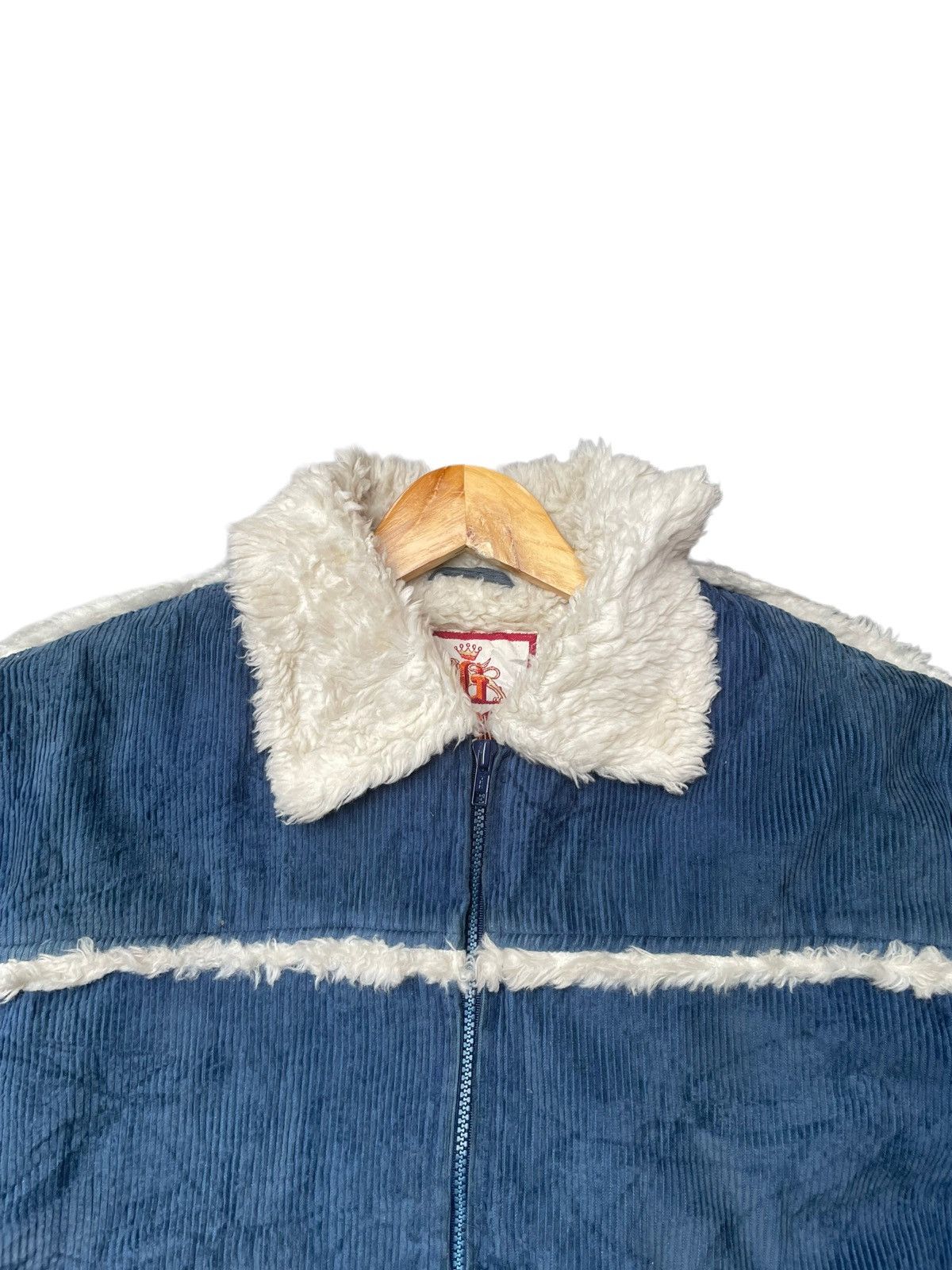 Vintage Vintage Giovanni Coduroy Sherpa Jacket Size US M / EU 48-50 / 2 - 4 Thumbnail