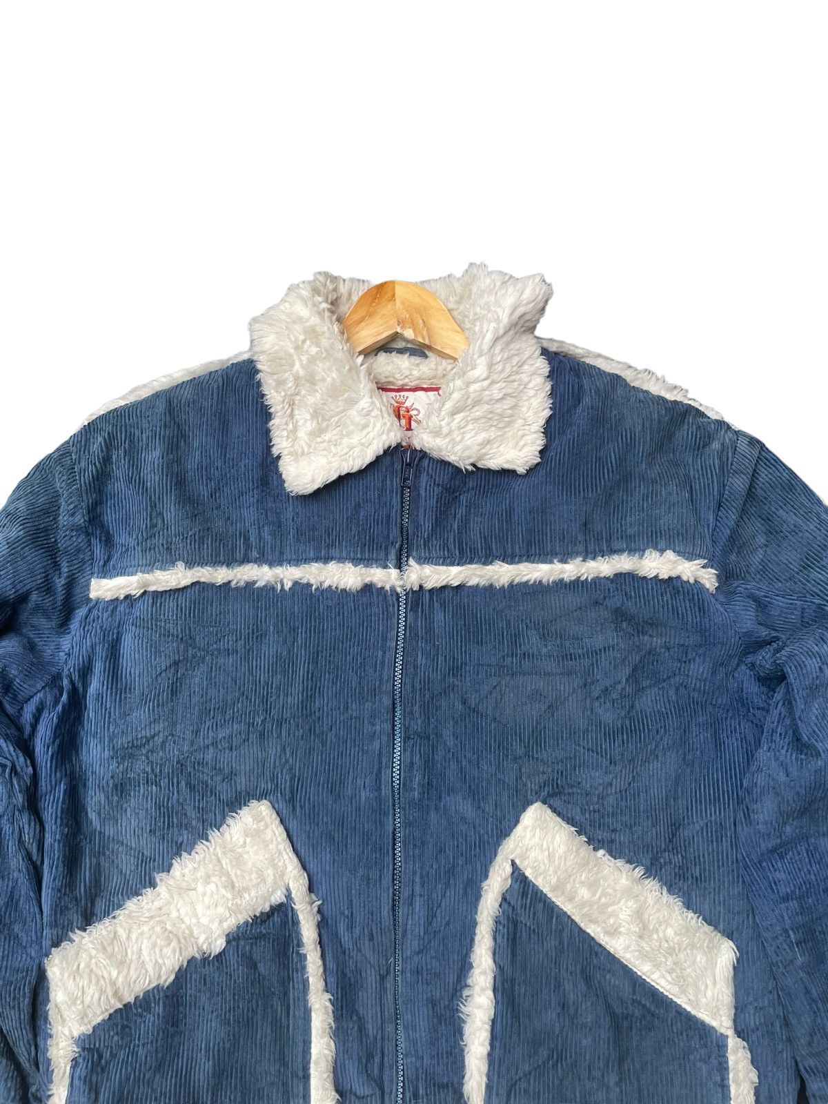 Vintage Vintage Giovanni Coduroy Sherpa Jacket Size US M / EU 48-50 / 2 - 3 Thumbnail