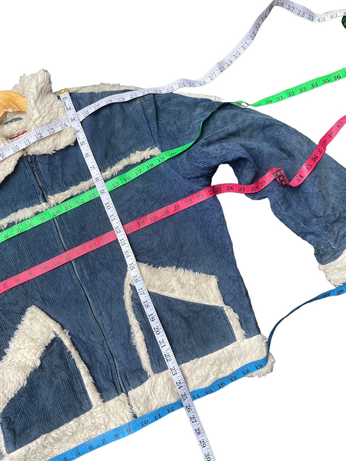 Vintage Vintage Giovanni Coduroy Sherpa Jacket Size US M / EU 48-50 / 2 - 16 Thumbnail