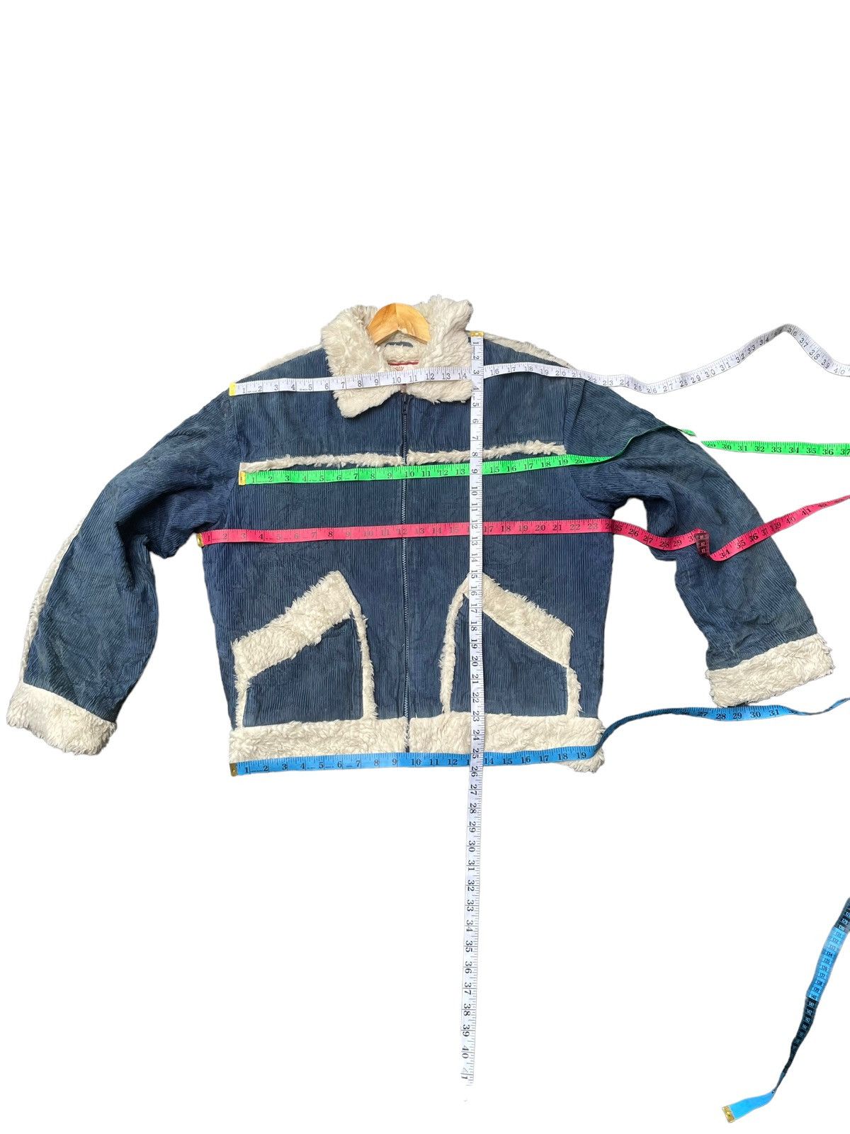 Vintage Vintage Giovanni Coduroy Sherpa Jacket Size US M / EU 48-50 / 2 - 15 Thumbnail