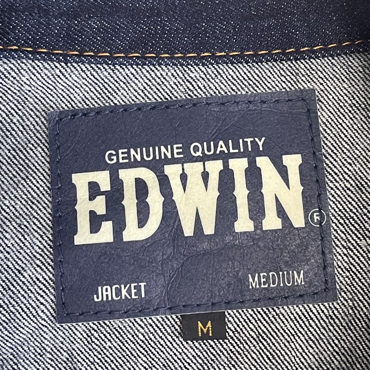 Edwin × Japanese Brand × Vintage 🔥Vintage Edwin Denim Jacket Size US M / EU 48-50 / 2 - 10 Thumbnail