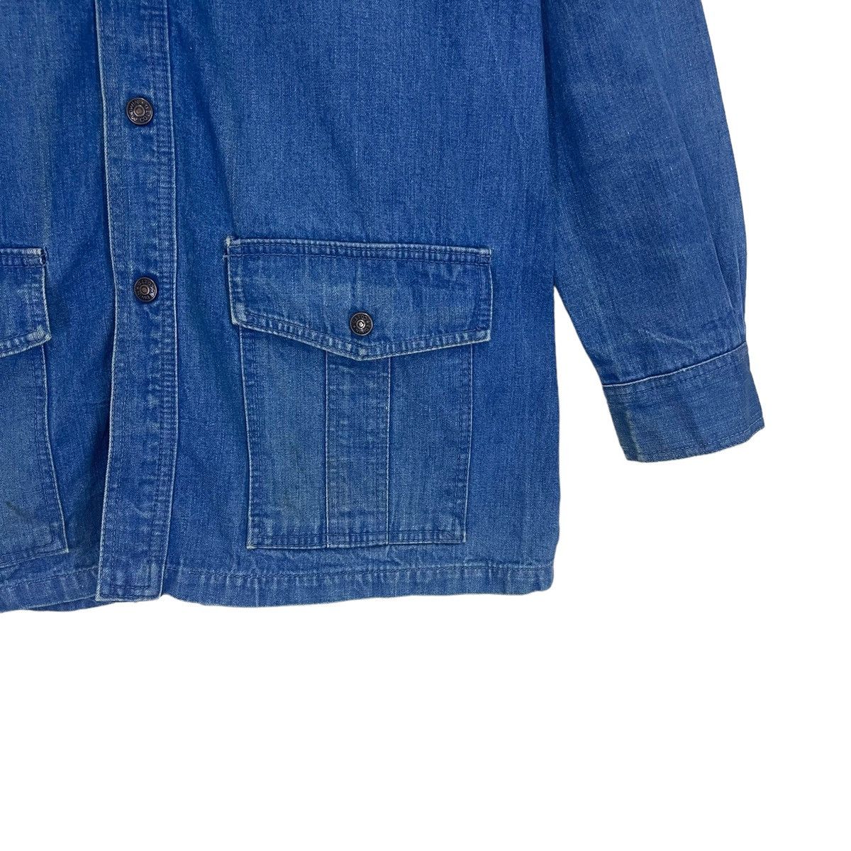 Edwin 🔥Vintage Edwin Denim Shirt Longsleeve Size US M / EU 48-50 / 2 - 6 Thumbnail