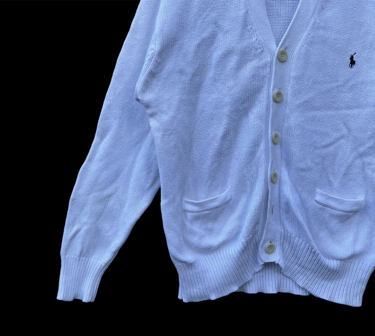 Designer × Polo Ralph Lauren × Ralph Lauren Polo Ralph Lauren Knitwear Sweater Cardigan Size US L / EU 52-54 / 3 - 3 Thumbnail
