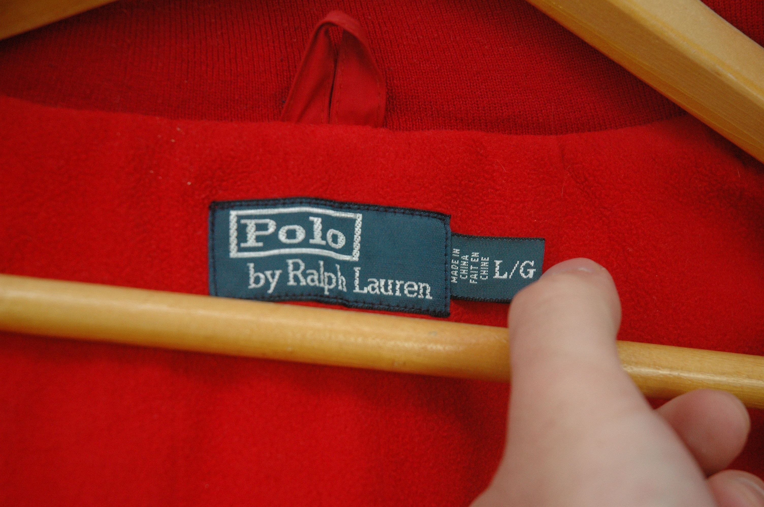 Polo Ralph Lauren Vintage Polo Ralph Lauren Fleece Nylon Jacket Size US L / EU 52-54 / 3 - 9 Thumbnail