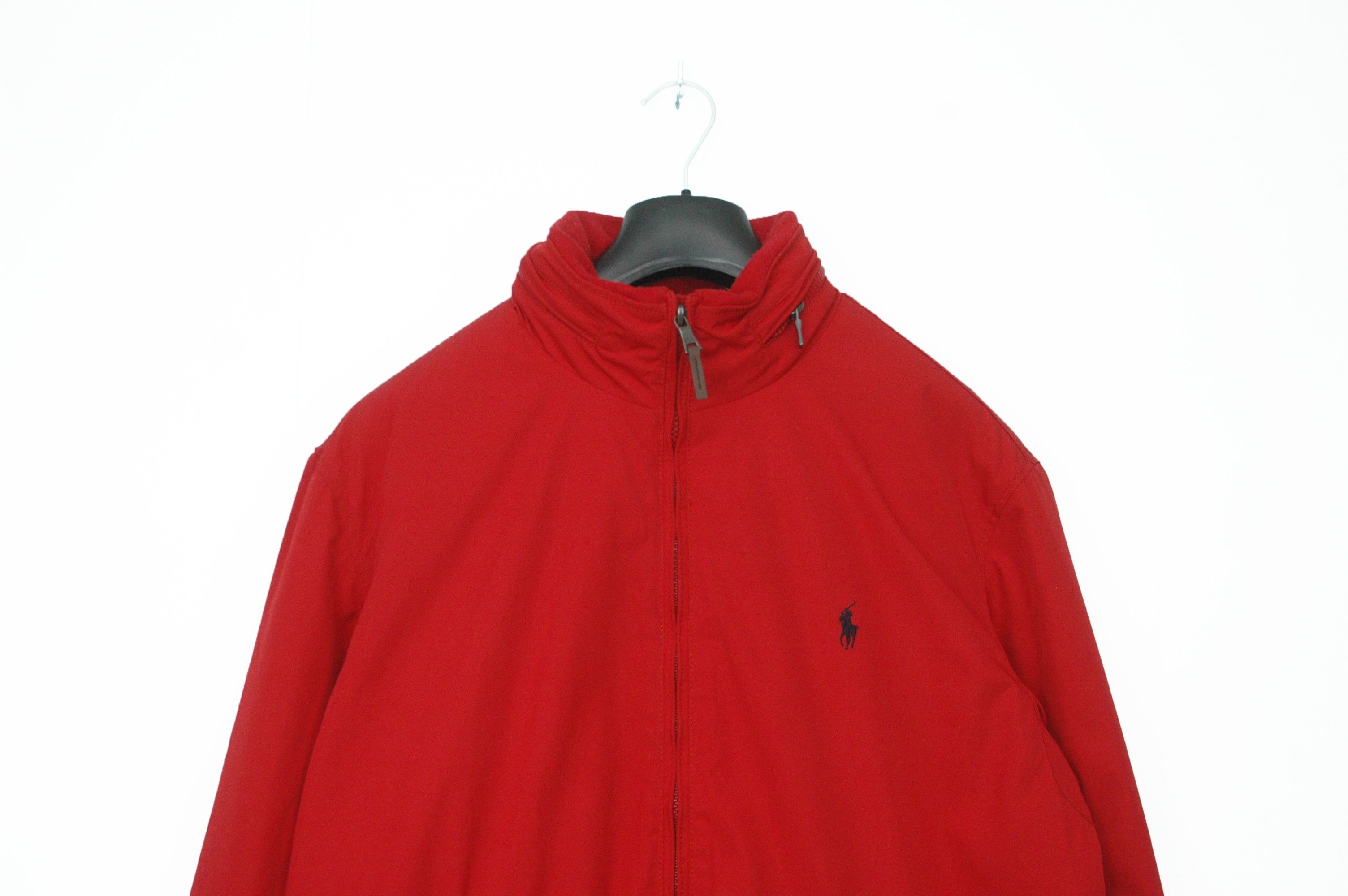 Polo Ralph Lauren Vintage Polo Ralph Lauren Fleece Nylon Jacket Size US L / EU 52-54 / 3 - 2 Thumbnail