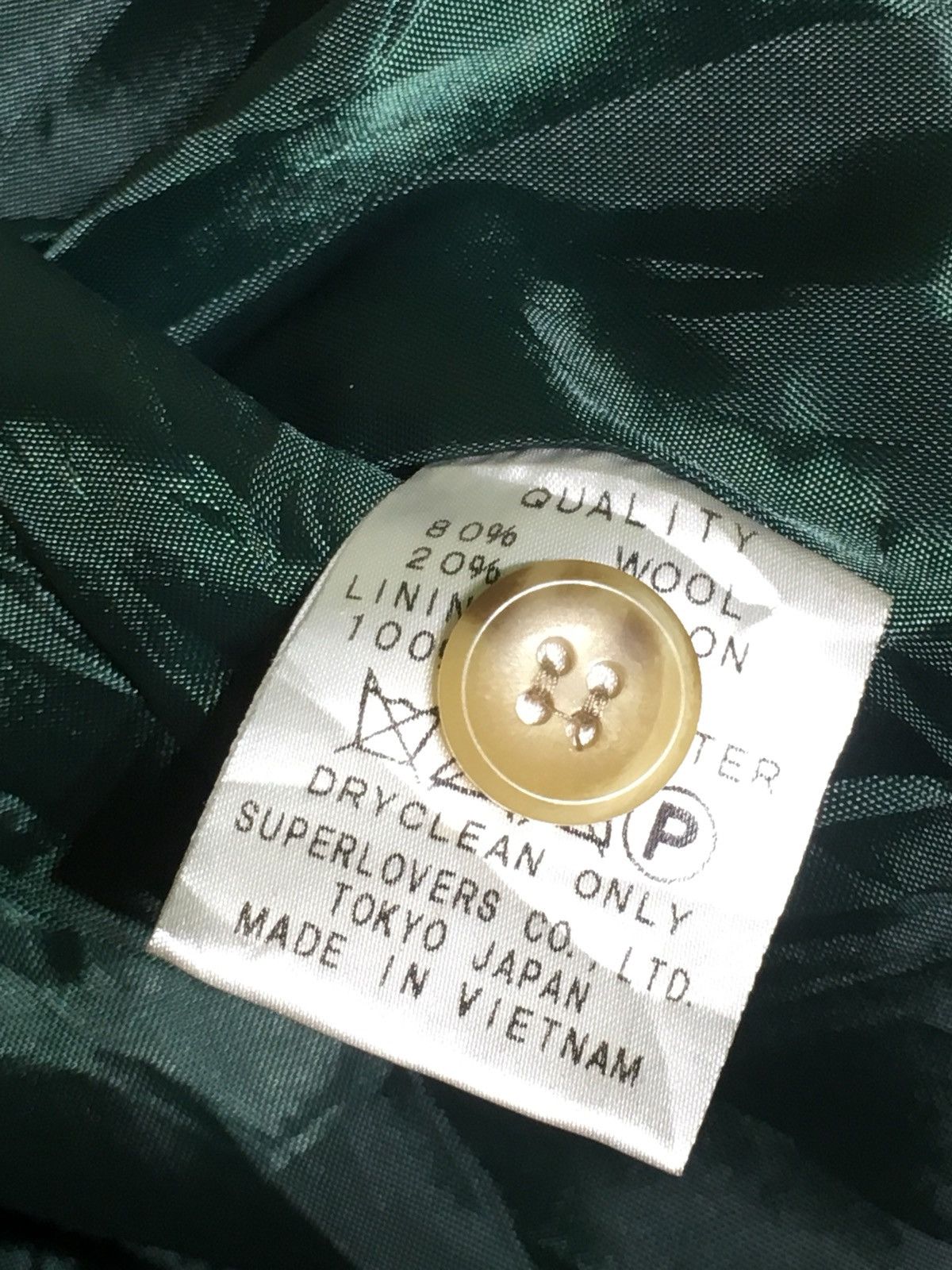 Japanese Brand SUPERLOVER LOVER HOUSE STREET WEAR WOOLS DUFFER JACKET Size US M / EU 48-50 / 2 - 6 Thumbnail