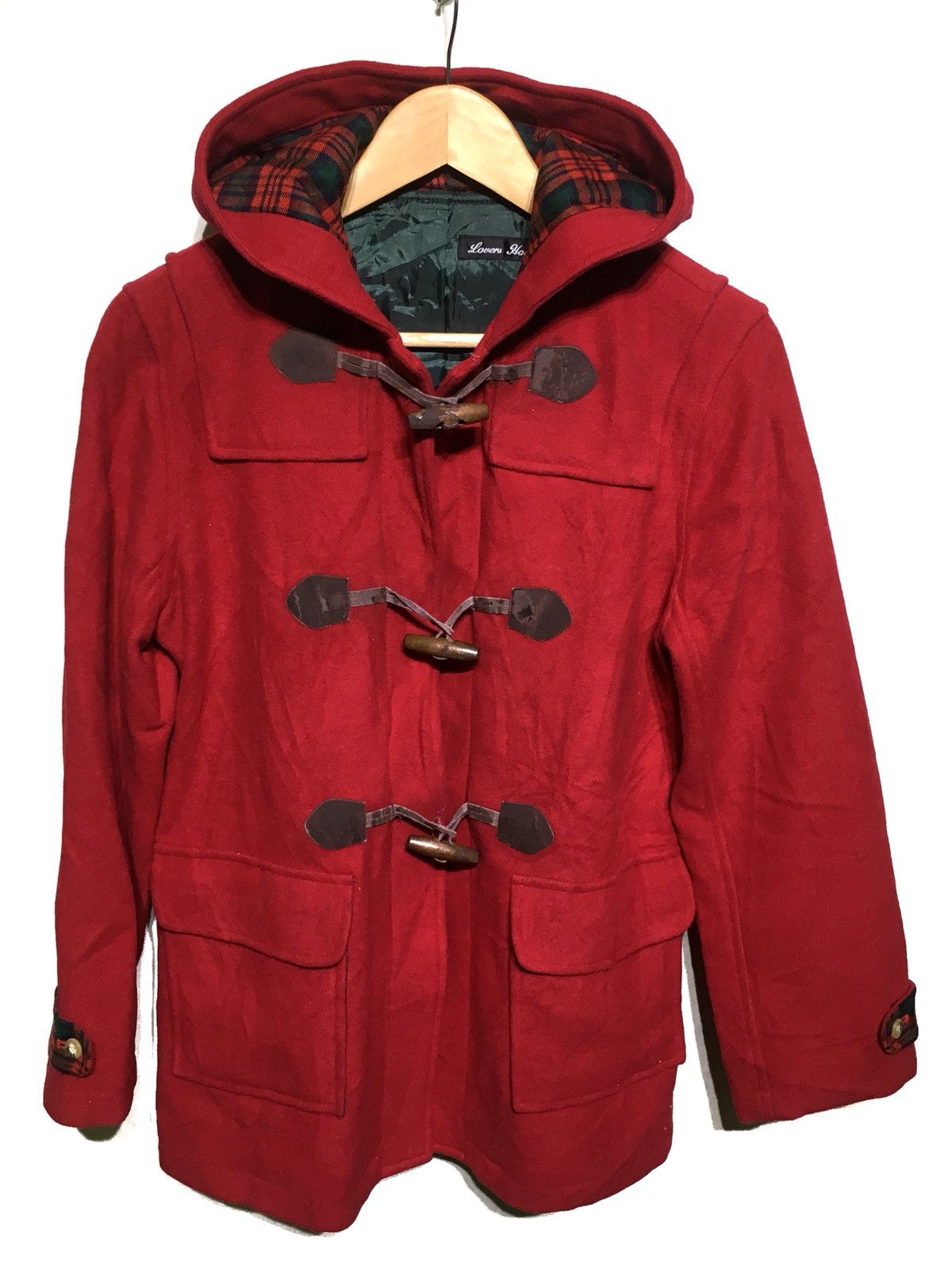 Japanese Brand SUPERLOVER LOVER HOUSE STREET WEAR WOOLS DUFFER JACKET Size US M / EU 48-50 / 2 - 2 Thumbnail