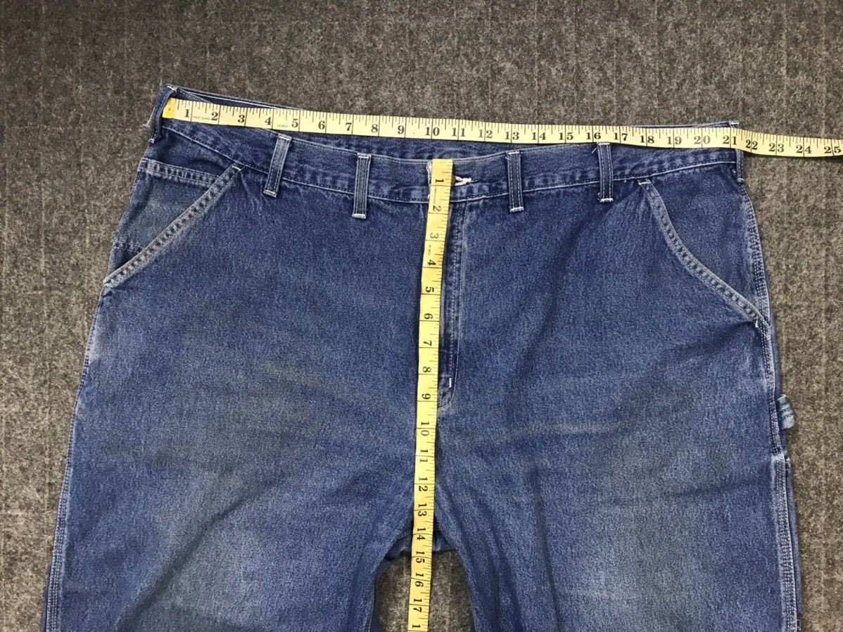 Carhartt × Vintage Carhartt Denim Utility Work Carpenter Pant Design Big Size Size US 42 / EU 58 - 10 Thumbnail