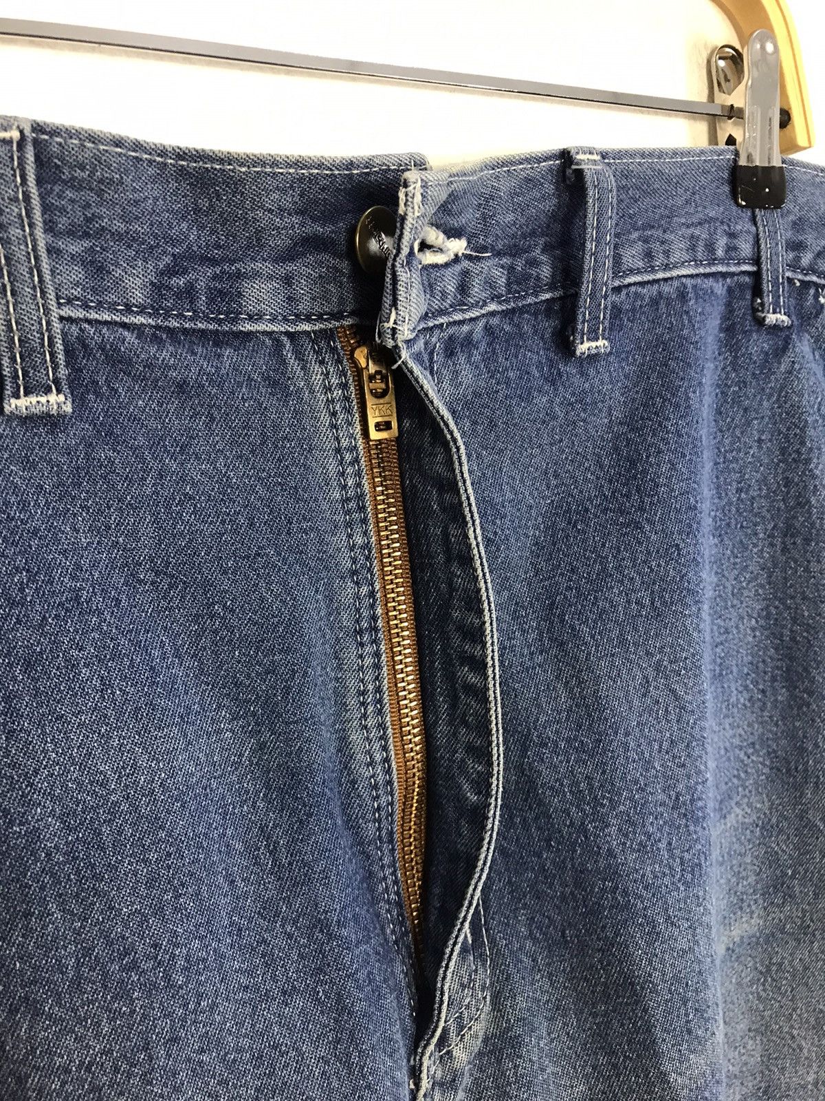 Carhartt × Vintage Carhartt Denim Utility Work Carpenter Pant Design Big Size Size US 42 / EU 58 - 6 Thumbnail