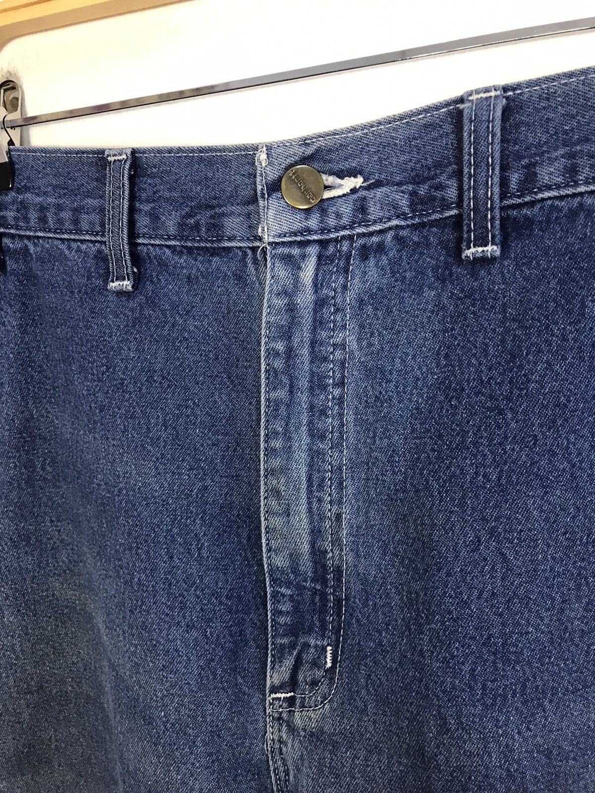 Carhartt × Vintage Carhartt Denim Utility Work Carpenter Pant Design Big Size Size US 42 / EU 58 - 5 Thumbnail