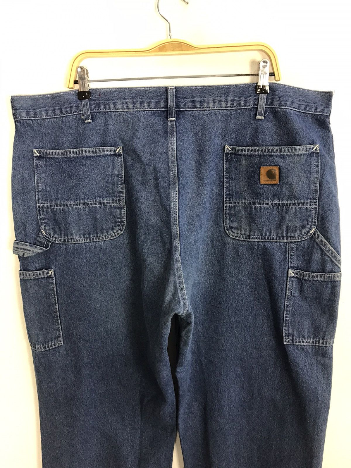 Carhartt × Vintage Carhartt Denim Utility Work Carpenter Pant Design Big Size Size US 42 / EU 58 - 4 Thumbnail