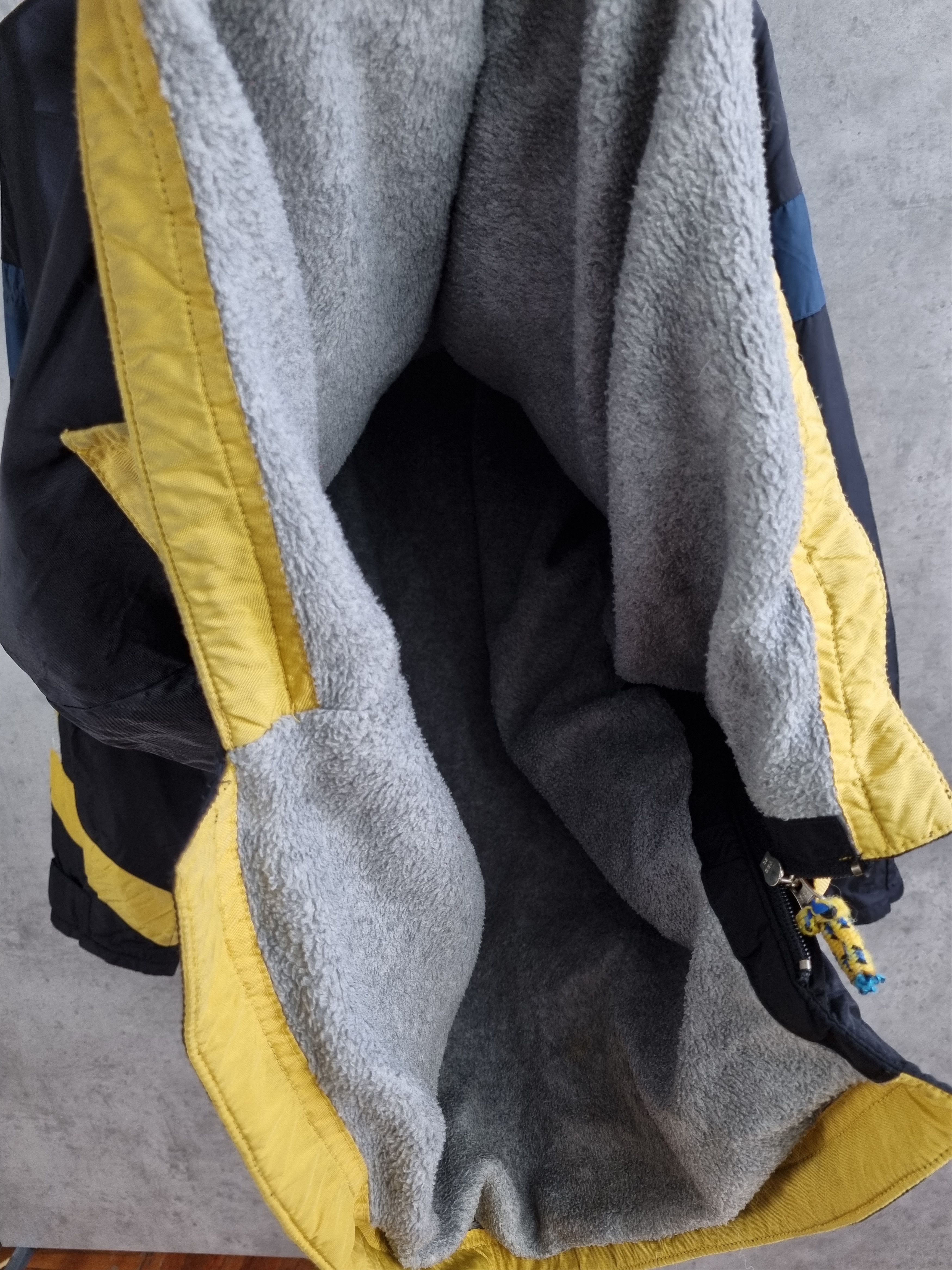 Napapijri × Vintage 90s NAPAPIJRI Skidoo Nylon/Fleece Reflective Anorak Jacket Size US XXL / EU 58 / 5 - 9 Thumbnail