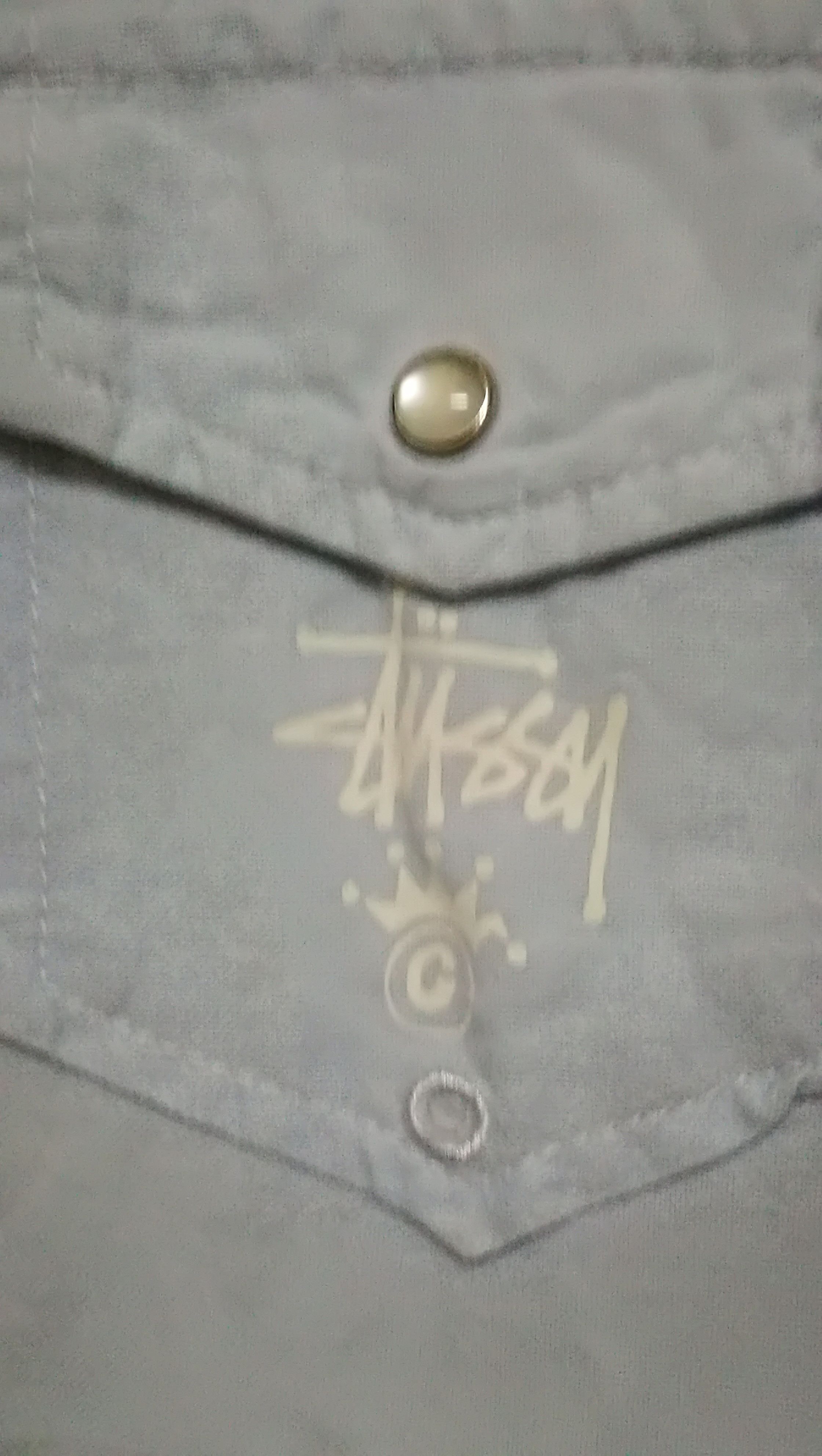 Stussy STUSSY PEARL SNAP POCKET CASUAL WESTERN T-SHIRTS Size US M / EU 48-50 / 2 - 4 Thumbnail