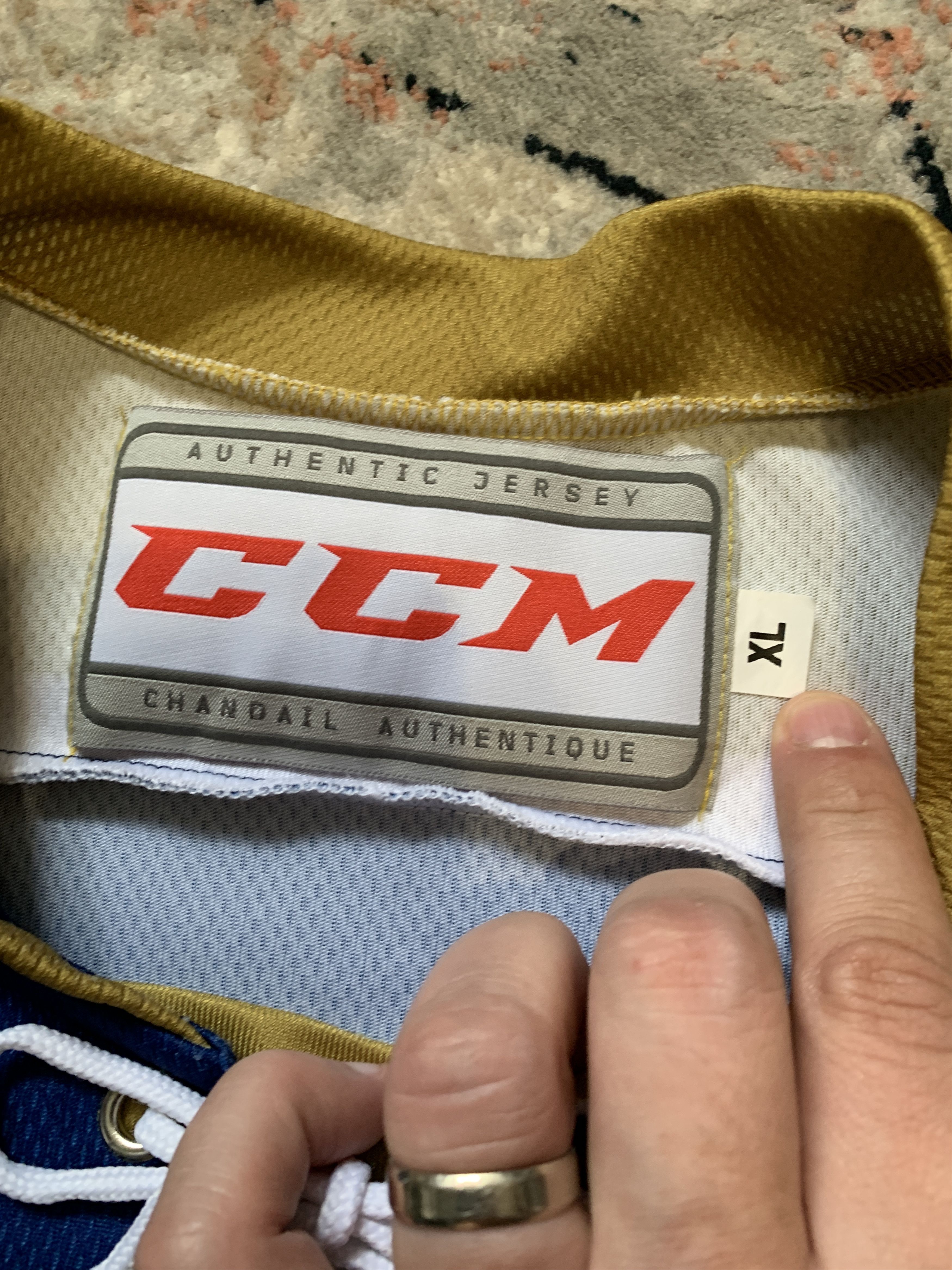 Ccm × NHL CCM Hockey Jersey 36 Size US XL / EU 56 / 4 - 7 Thumbnail