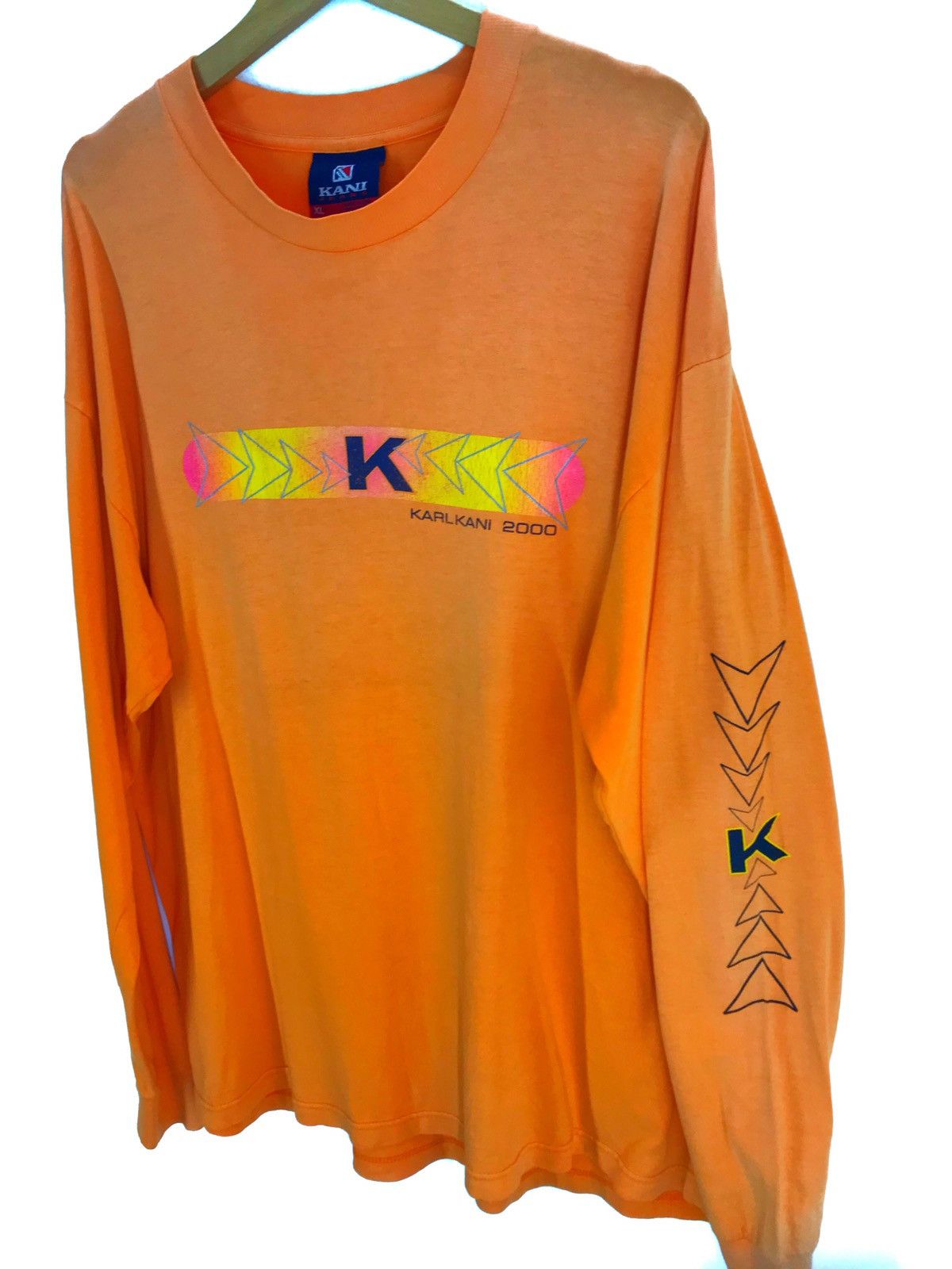 Karl Kani Vintage KARL KANI 2000 Big logo Longsleeve Shirt Size US L / EU 52-54 / 3 - 3 Thumbnail
