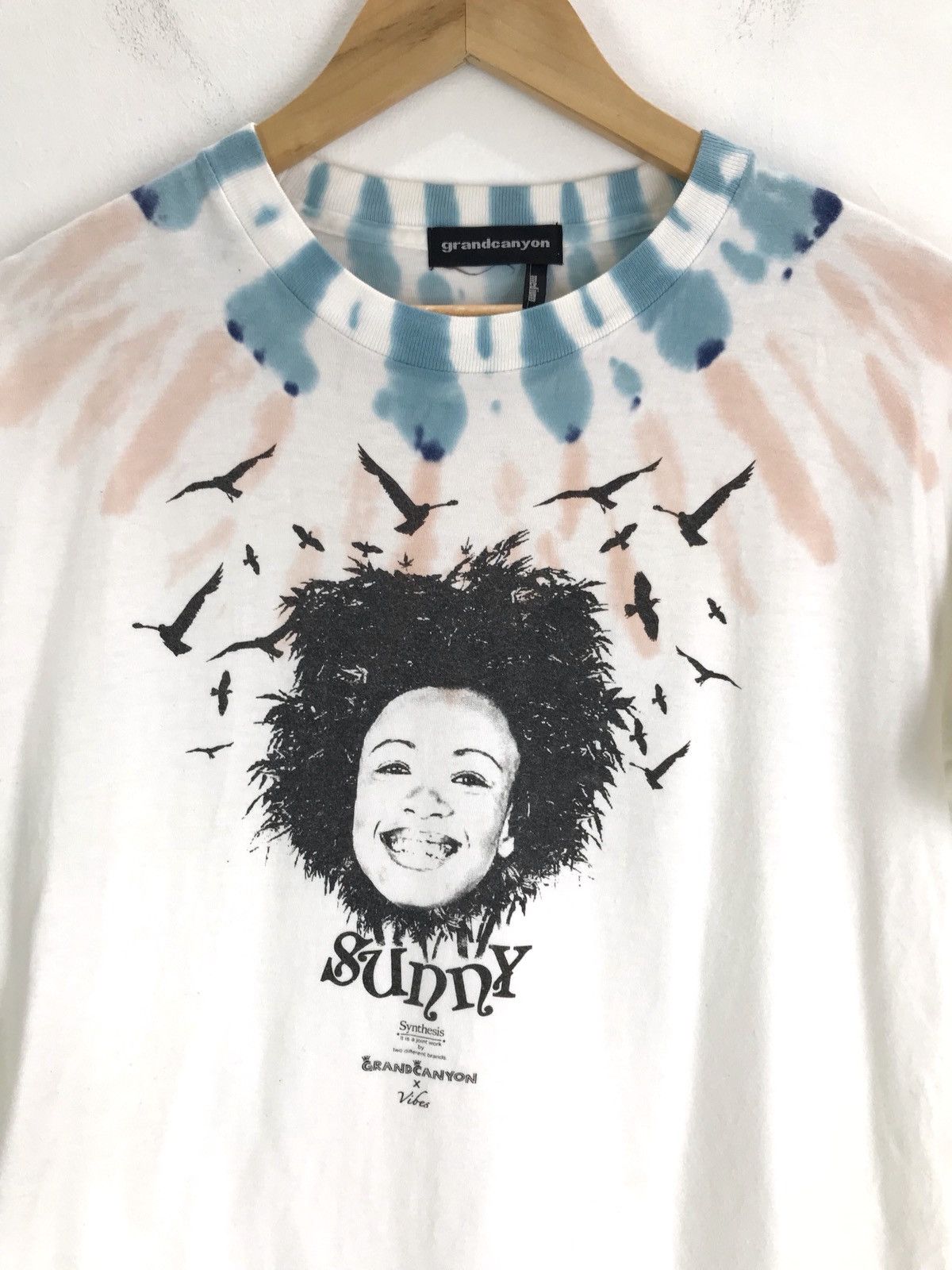 Vintage Japanese Brand Designer GRANDCANYON X VIBES Tie dye Shirt Size US M / EU 48-50 / 2 - 3 Thumbnail