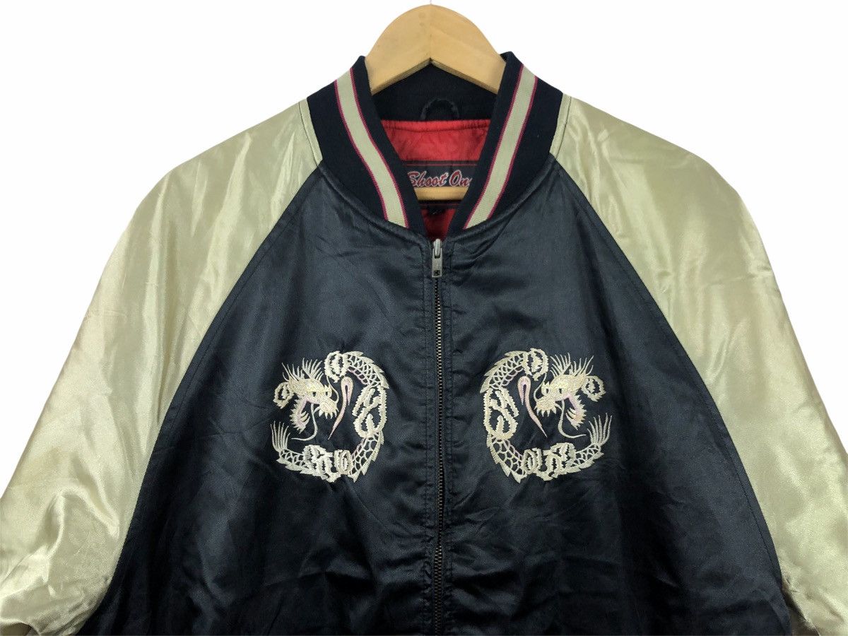 Other Vintage Military Sukajan Jacket Airborne Sendai Japan Satin Size US L / EU 52-54 / 3 - 3 Thumbnail