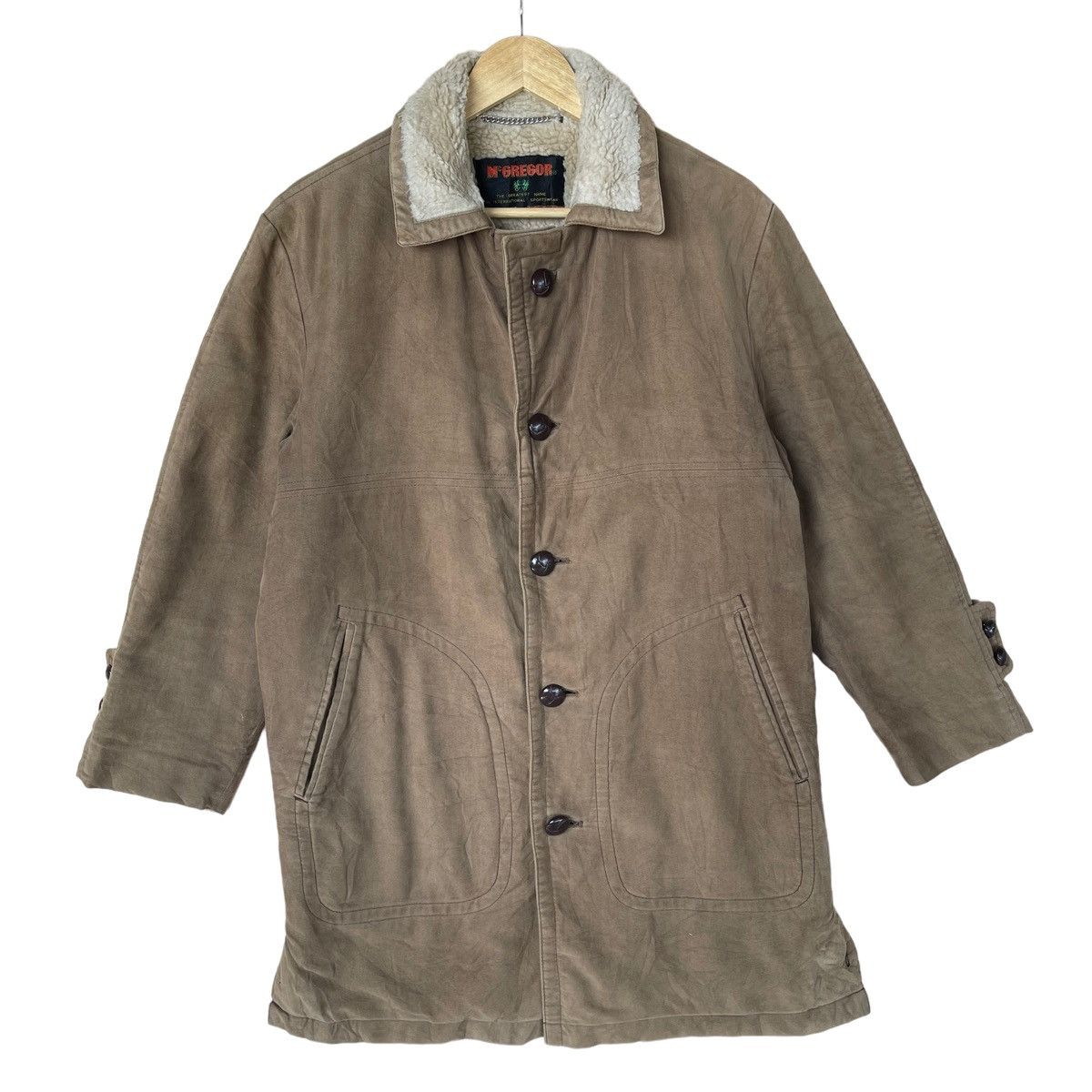Japanese Brand × McGregor McGregor Shearling Chore Jacket Size US M / EU 48-50 / 2 - 1 Thumbnail