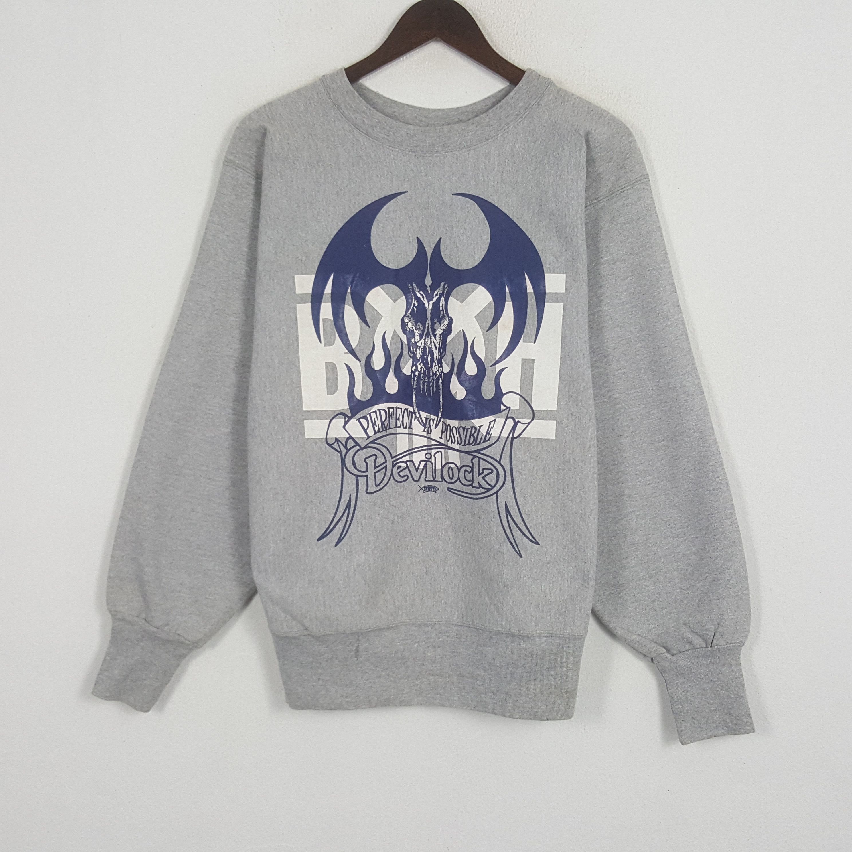 Vintage DEVILOCK Perfect Is Possible Sweatshirt