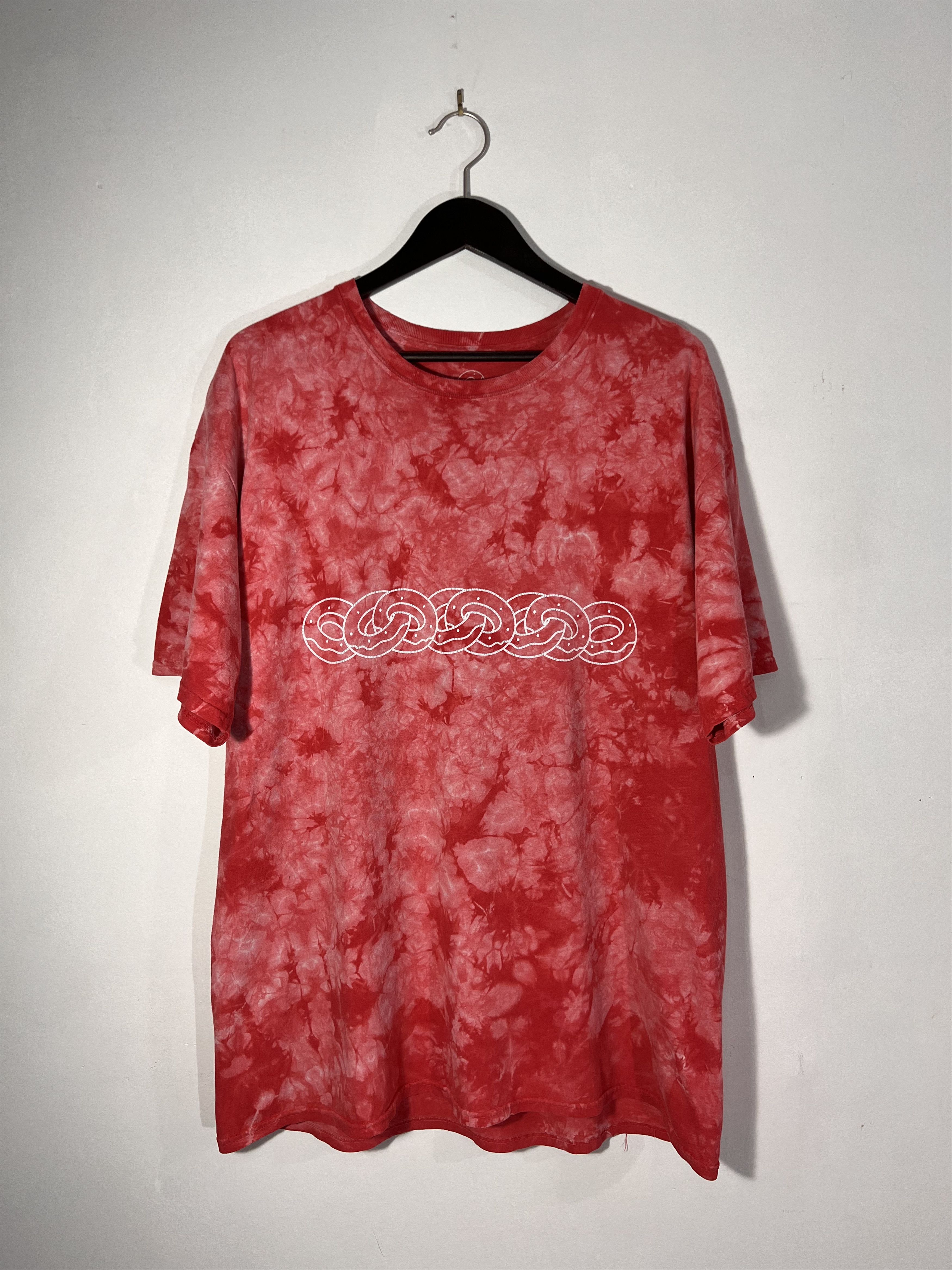 Odd Future Odd Future Tyler the Creator Red Tie Dye Donut Link T Shirt