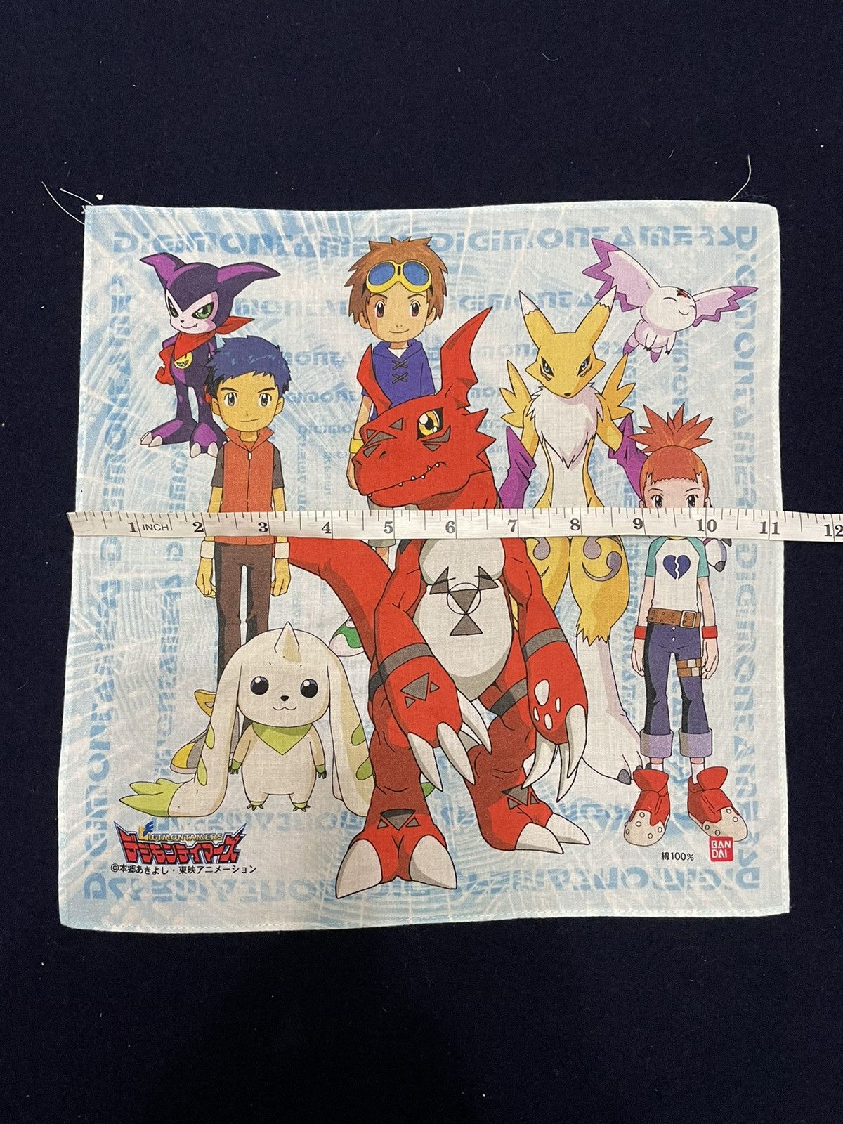 Anime × Cartoon Network × Japanese Brand Digimon Hankerchif / Bandana Size ONE SIZE - 2 Thumbnail
