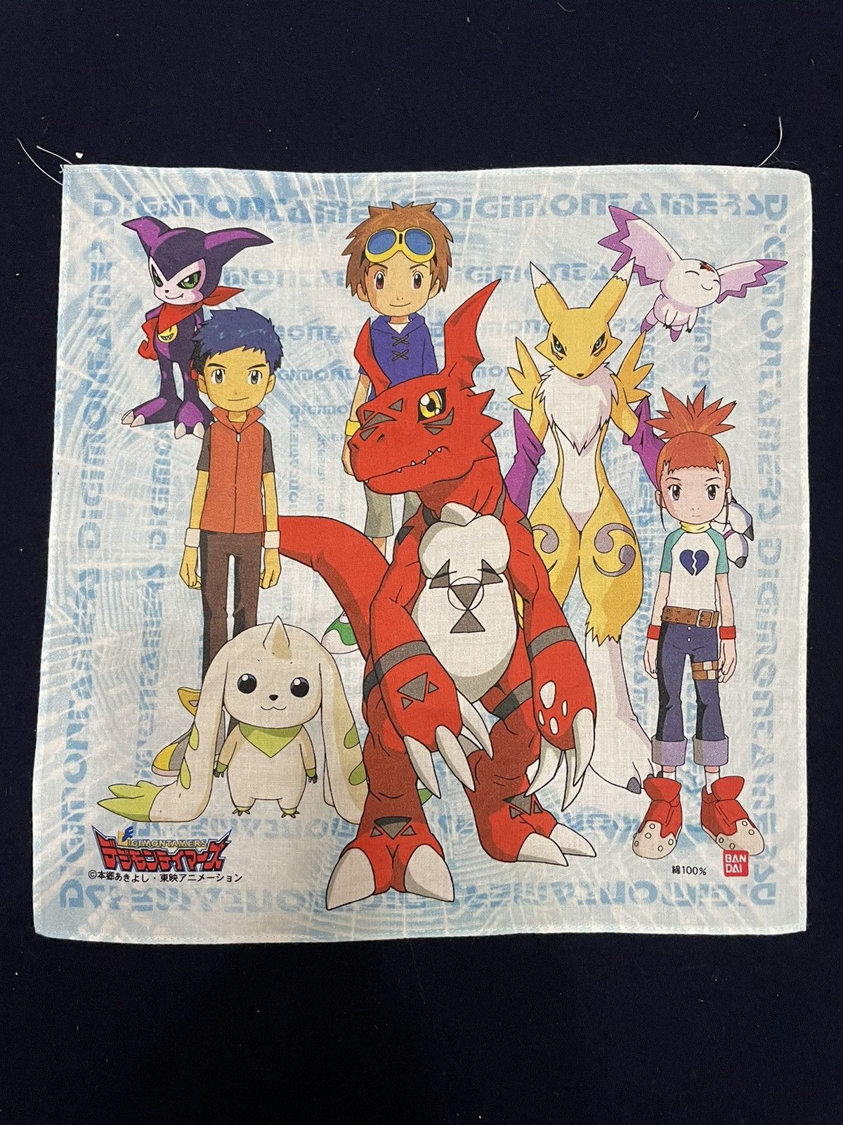 Anime × Cartoon Network × Japanese Brand Digimon Hankerchif / Bandana Size ONE SIZE - 3 Thumbnail