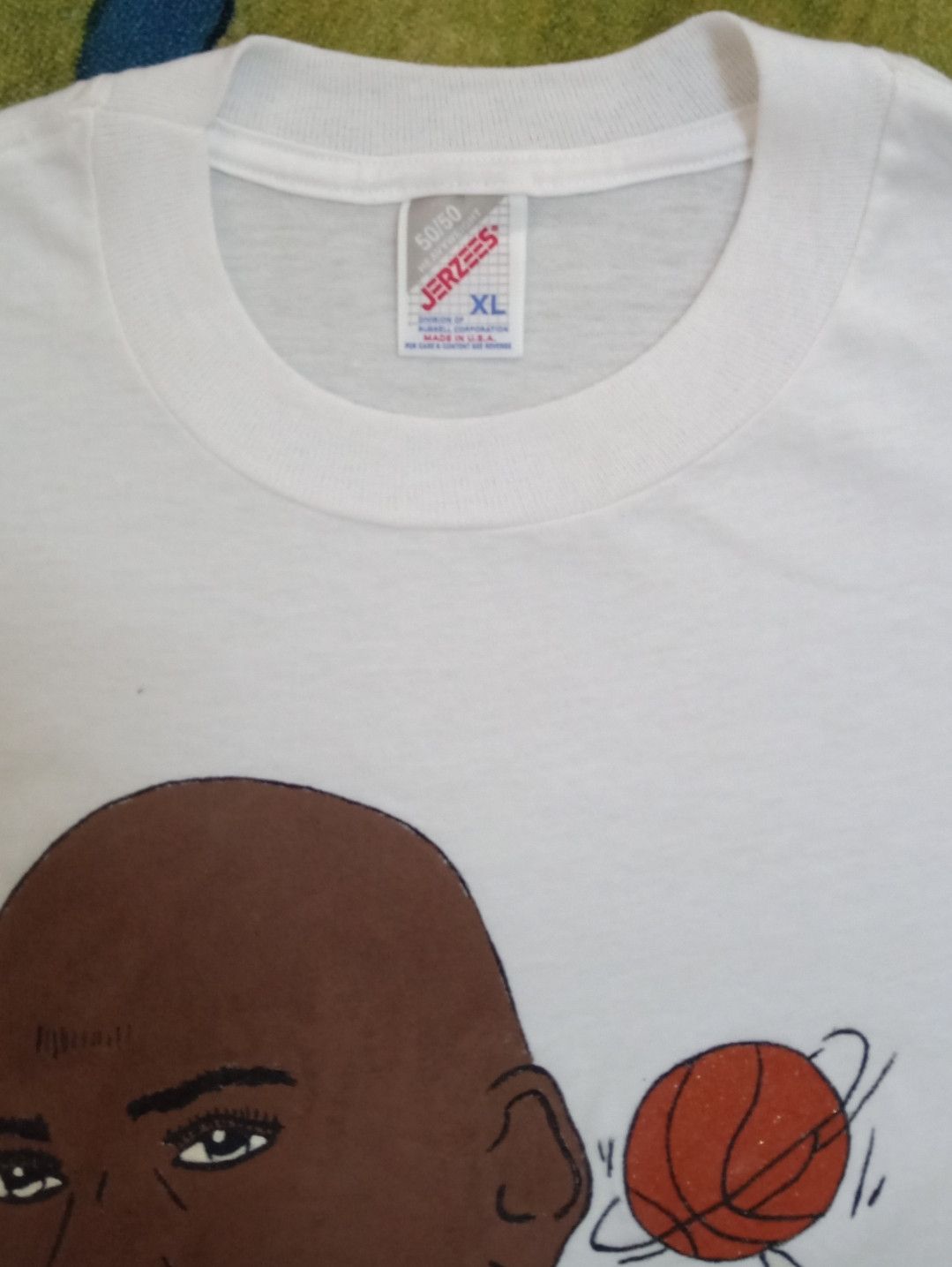 Jerzees × Vintage Vintage 90s Michael Jordan x Looney Tunes Artwork T-shirt Size US XL / EU 56 / 4 - 9 Thumbnail