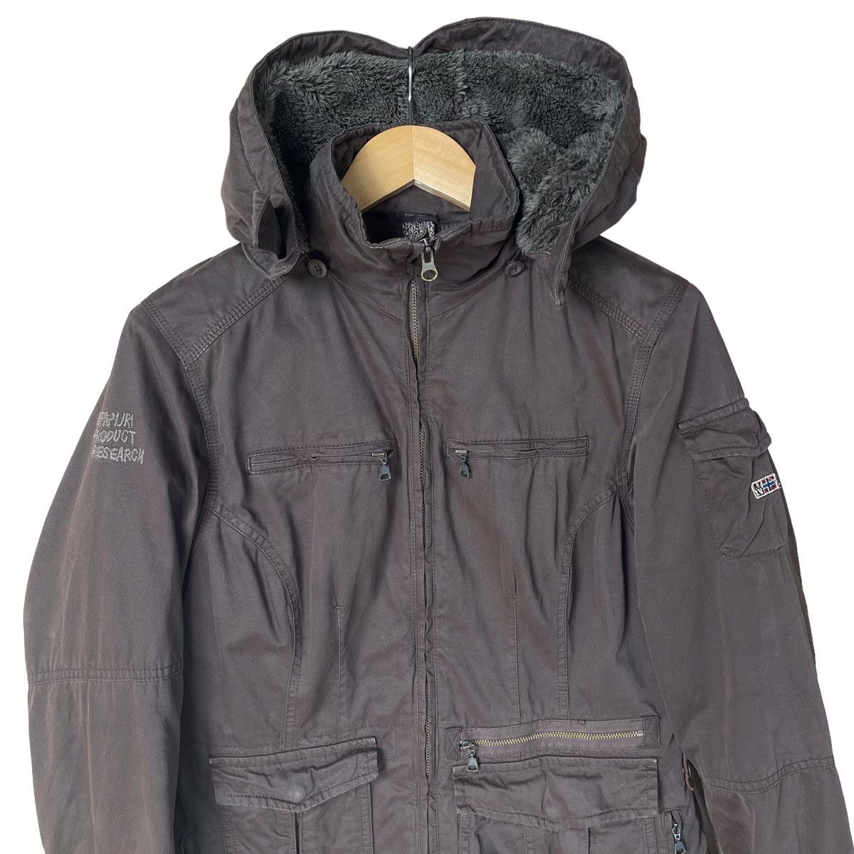 Napapijri × Vintage Vintage Napapijri Hoodies Jacket Size M Size US M / EU 48-50 / 2 - 2 Thumbnail
