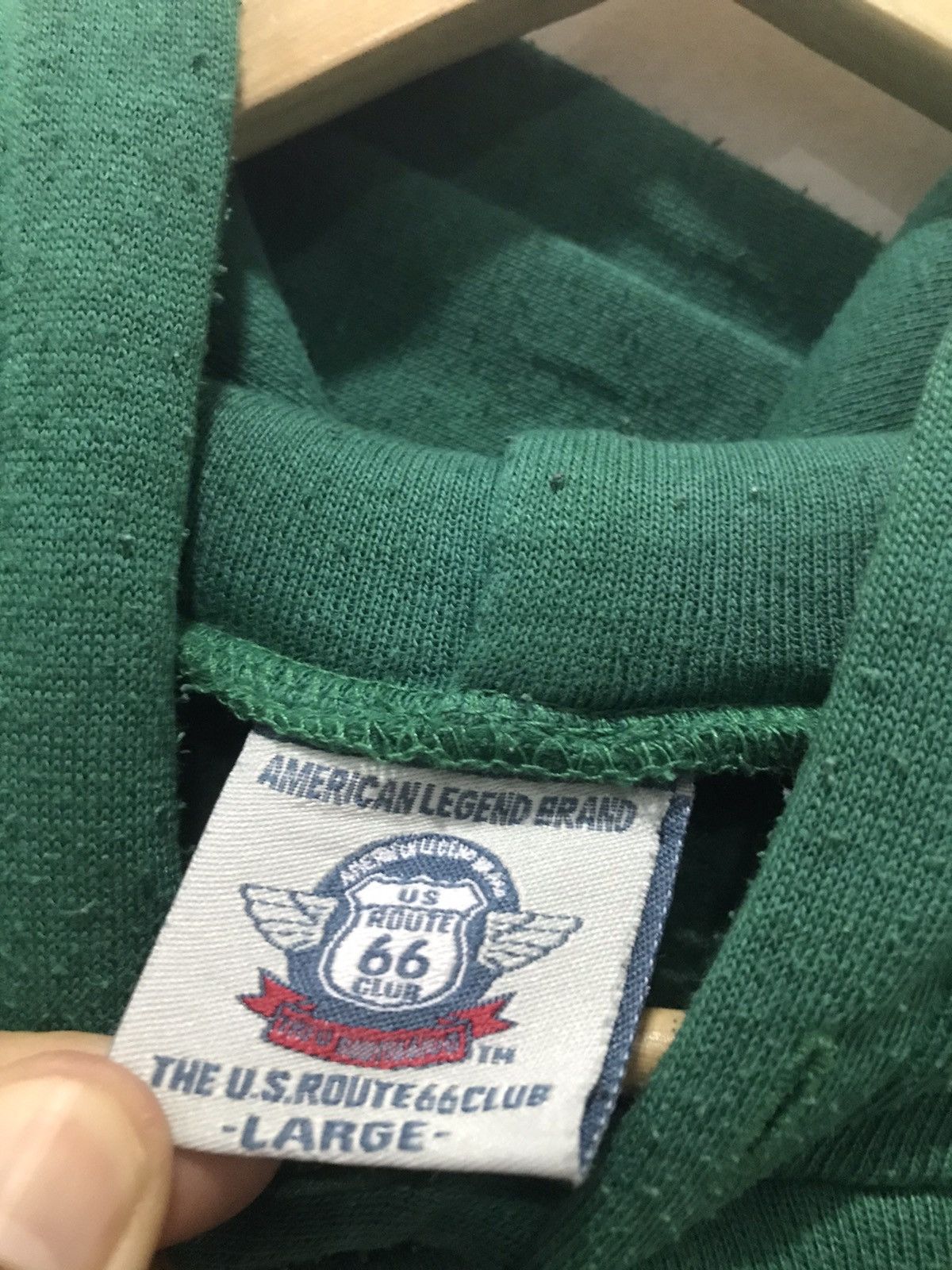 Route 66 Vintage US Route 66 Club Hooded sweatshirt Size US L / EU 52-54 / 3 - 7 Thumbnail