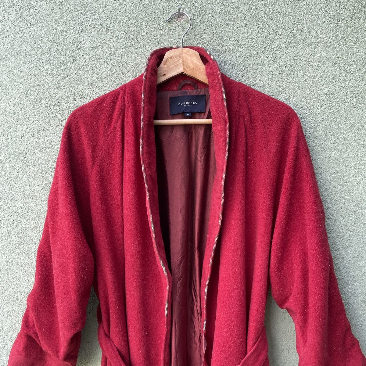 Burberry Vintage🔥 BURBERRY London Red Bathrobe Size US XL / EU 56 / 4 - 5 Thumbnail